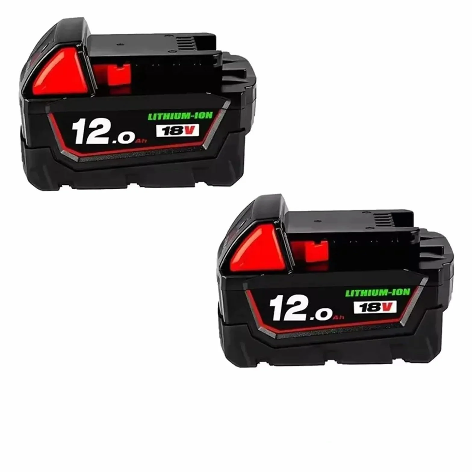 18V Kompatybilny z Milwaukee M18 M18B6 18V XC 12Ah 6Ah Akumulator litowo-jonowy 48-11-1860 /Ładowarka Akumulator wielokrotnego ładowania(VVT1)