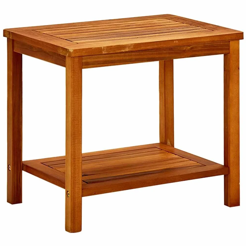 vidaXL Stolik kawowy 50x35x45 cm lite drewno akacjowe