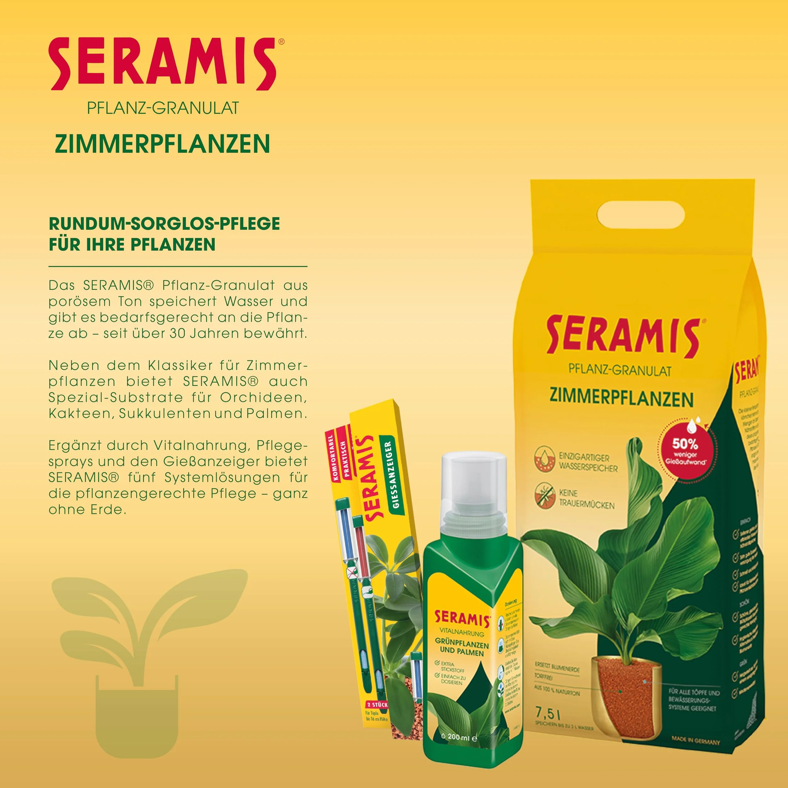 Seramis Płynny Nawóz do Roślin Zielonych 500 ml