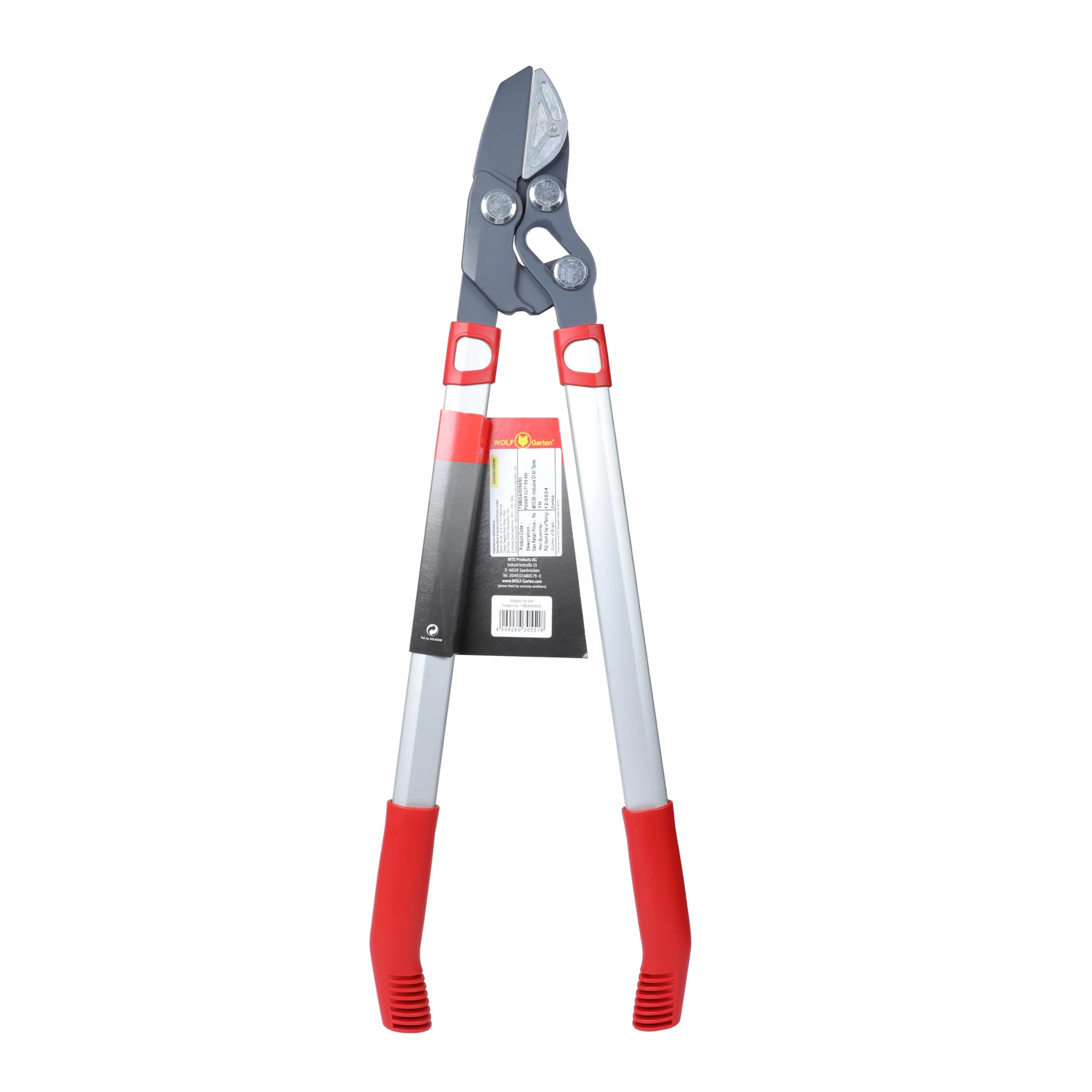 Wolf Garten "Power CUT RS 650" Lopper, czerwony/żółty/srebrny, 66 x 21 x 3,3 cm