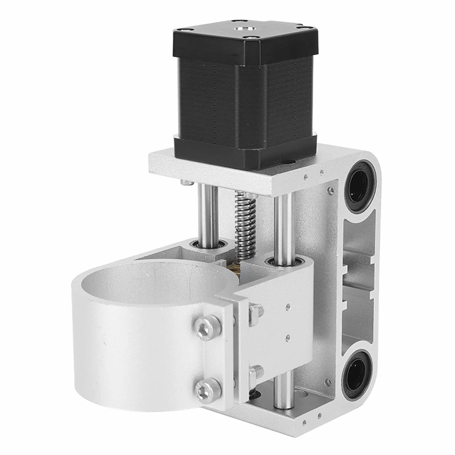 Uchwyt silnika wrzeciona Z, montaż osi ze stopu aluminium 300-500 W 300 500 Uchwyt do elektronarzędzi 52 mm do routera 3018 UM Montaż W 52 mm