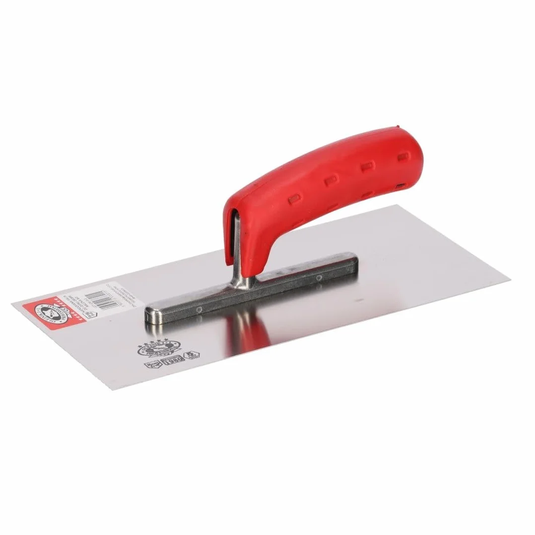 Paca wygładzająca Kielnia ze stali nierdzewnej 280x130mm z uchwytem dwukomponentowym SG - Kielnia tynkarska Perfekcyjne narzędzie dla profesjonalnych rzemieślników.