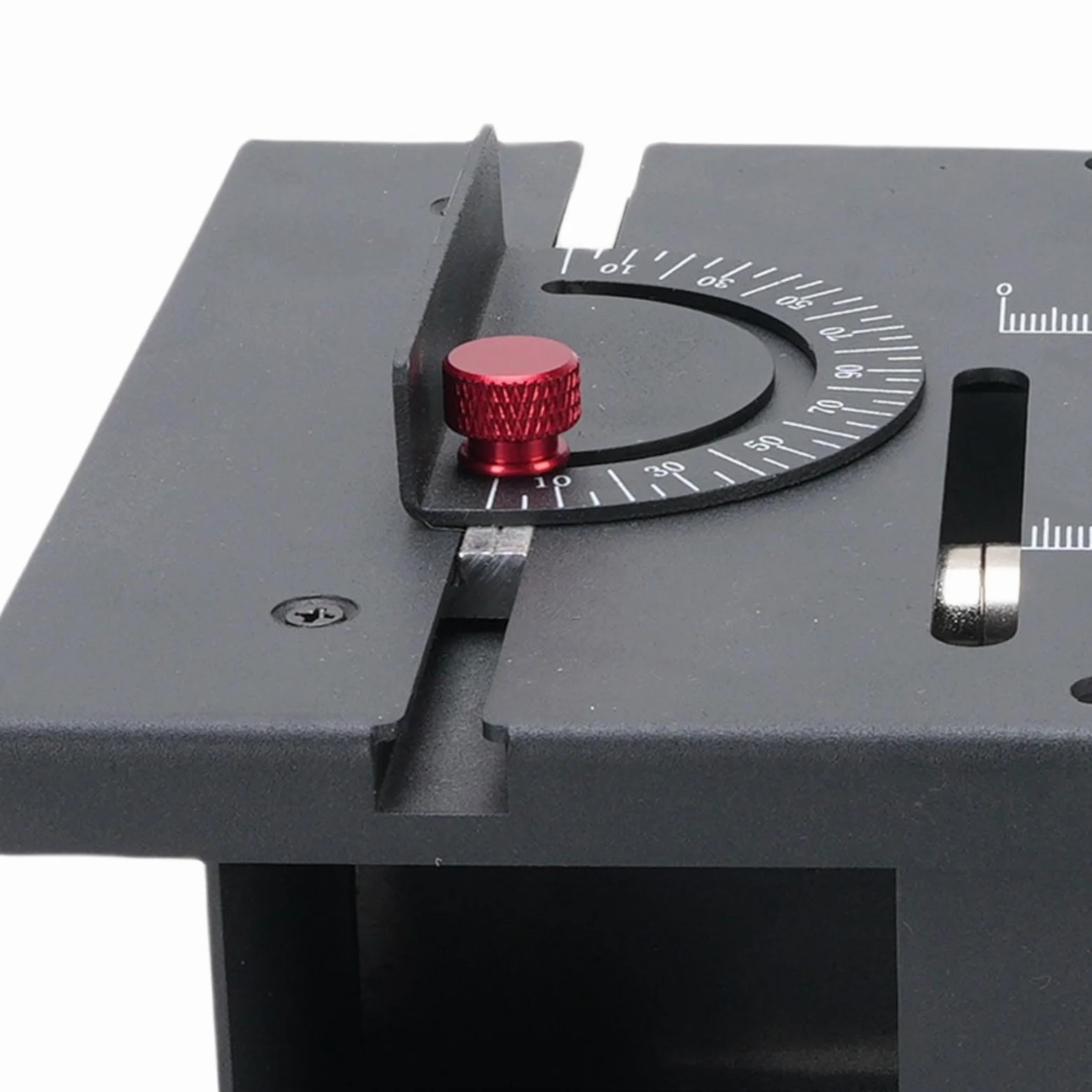 Hyuduo Mini Wieloskładnikowy Piła Stołowa, prędkość i Kąt Prędkości Prędkości i Kąta 100 W Regulowany 16 Mm głębokość Cięcia, Siedem Prędkości Zasilacza do (wtyczka UE)