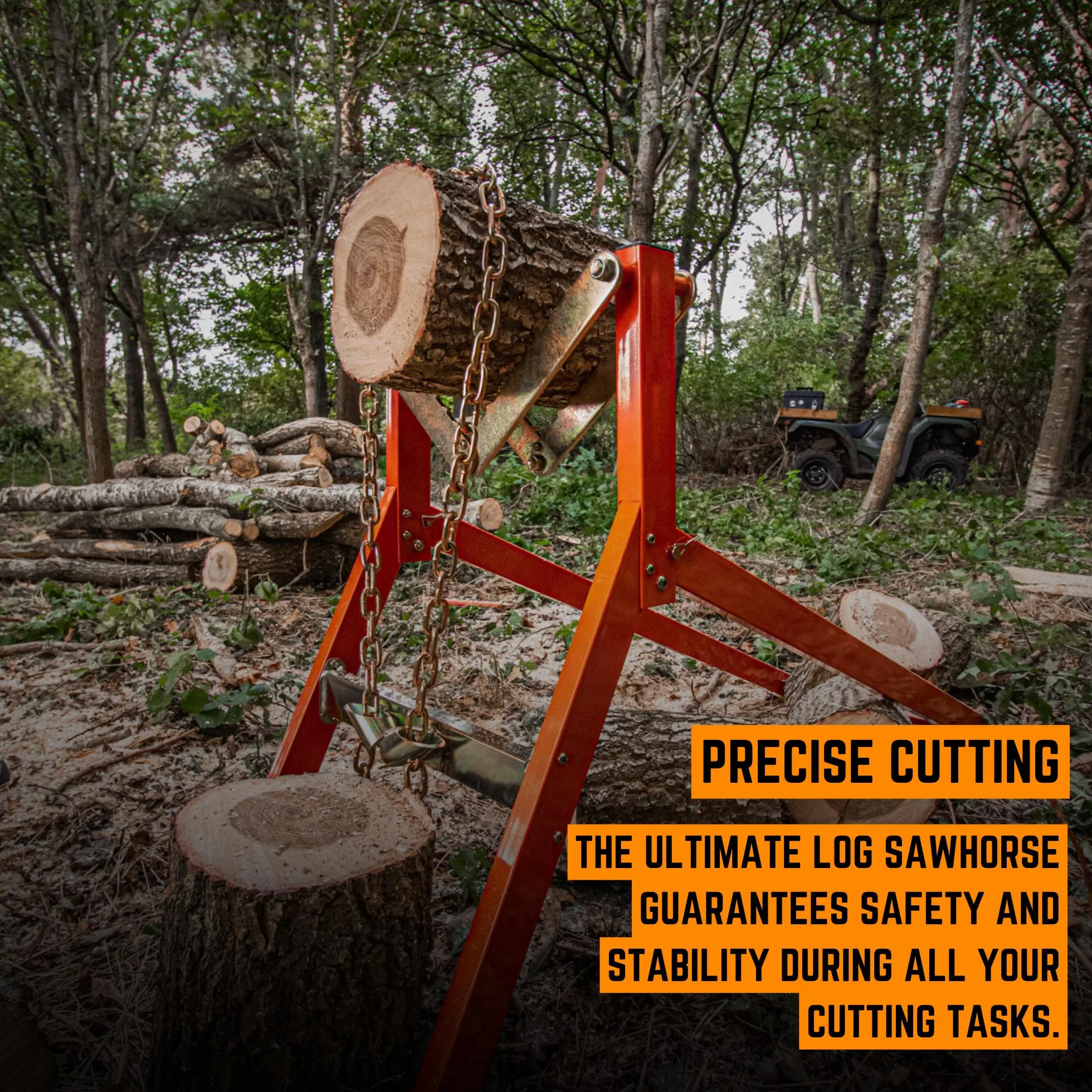 Forest Master Ultimate Saw Horse, czerwony, USH