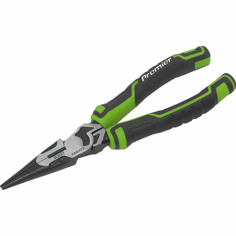 Sealey AK8376HV zielony 3-częściowy zestaw szczypiec o wysokiej dźwigni Hi-Vis