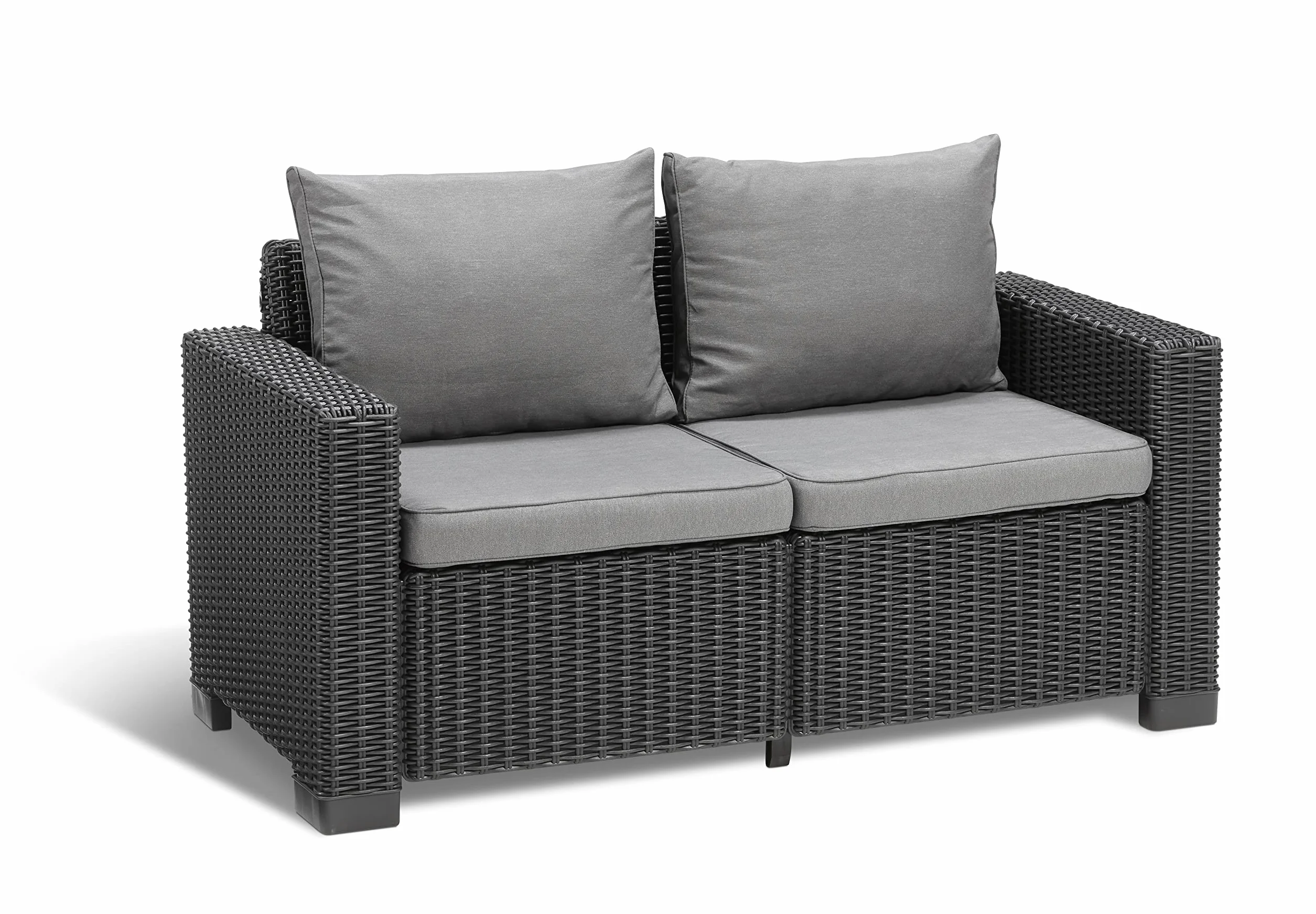 Allibert California Sofa Ogrodowa Panama Cool Grey 141 x 68 x 72 cm