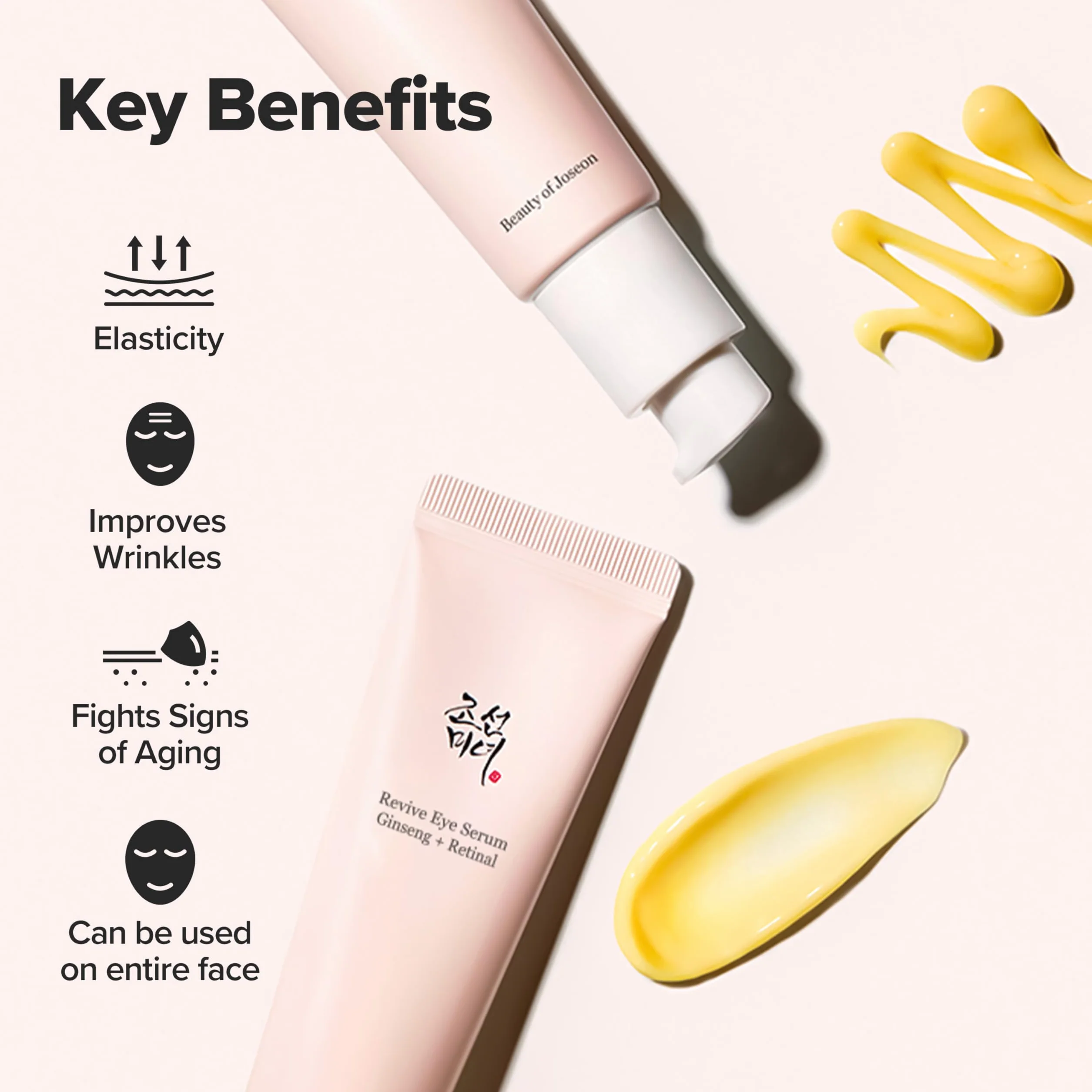 Rivive serum do oczu z niacynamidem siatkówki, korektor do torebek, drobne linie, cienie i zmarszczki, koreańska pielęgnacja skóry, 30 ml, 1 fl.oz, 2 opakowania