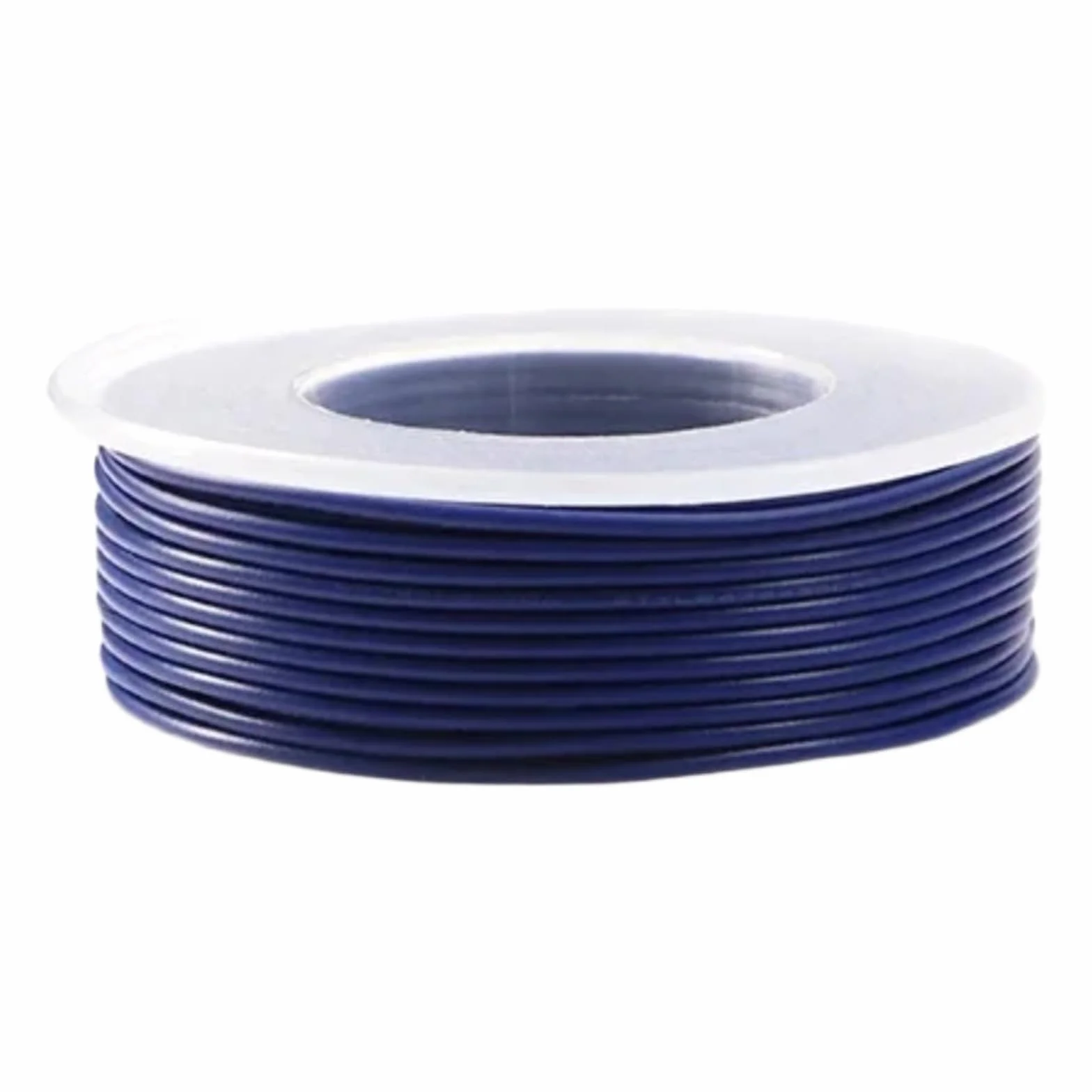30/28/26/24/22/20/18/16AWG 600V izolowane kable miedziane z gumy silikonowej (niebieski, 1 rolka; 30AWG 15 m na rolkę)