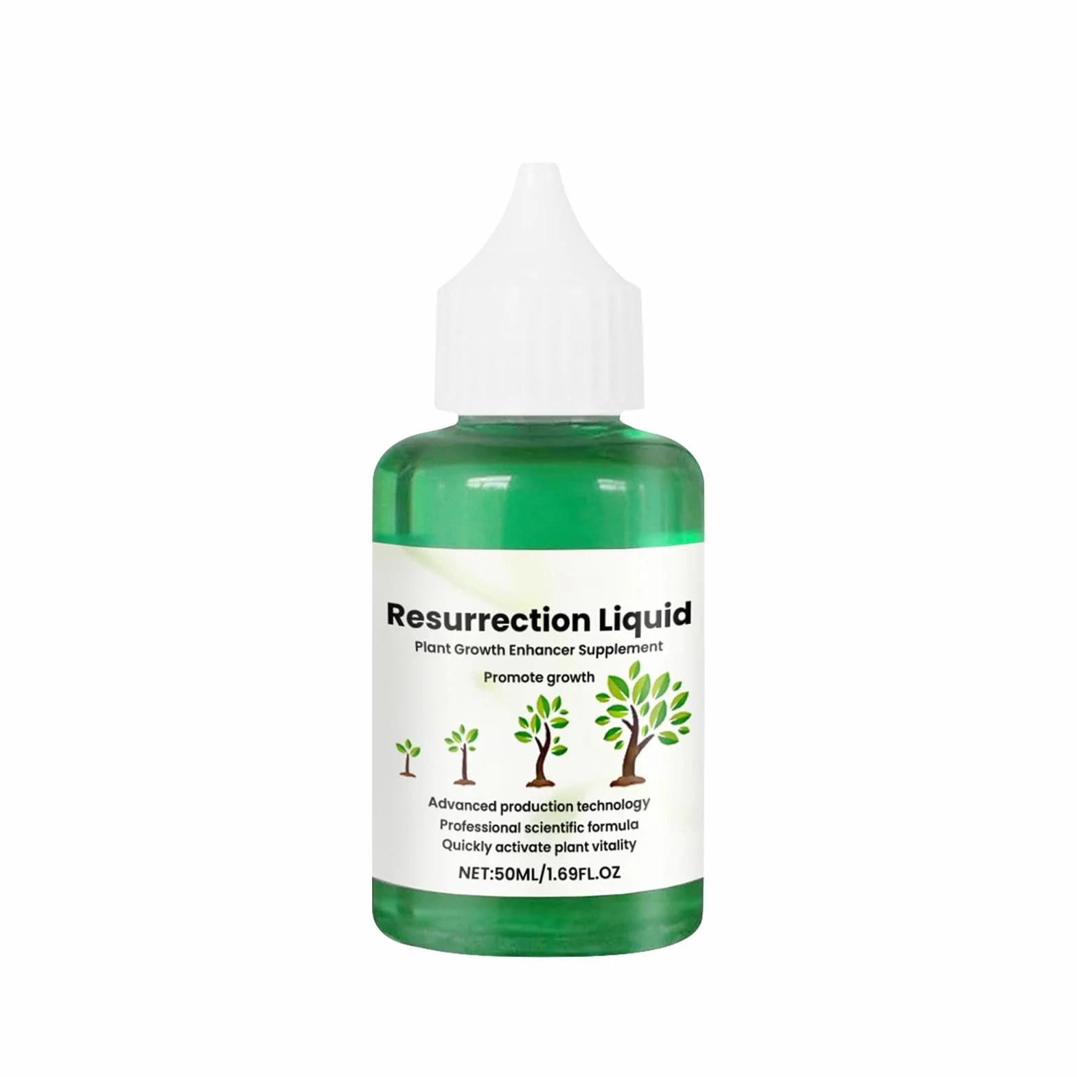 Nawóz do roślin pokojowych, płynny pokarm dla roślin, płyn do wskrzeszania kwiatów, 50 ml, naturalny, szybko działający pokarm dla roślin pokojowych, roztwór zmartwychwstania