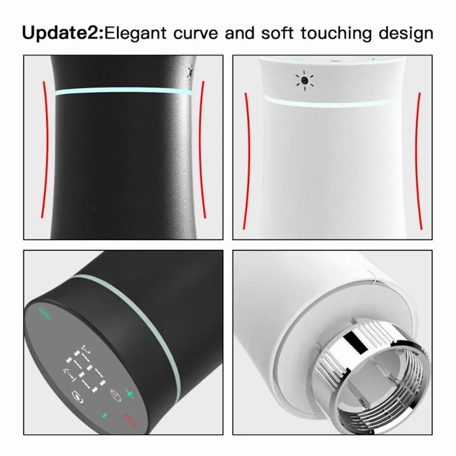 ZigBee3.0 TRV Tuya Zawór Siłownika Grzejnika Inteligentny Programowalny Termostat Temperatura Sterowanie Ogrzewaniem Głos Informacja O ZgodnośCi(White)