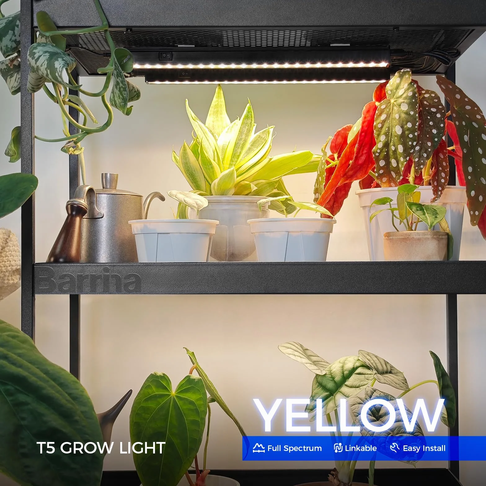 Barrina T5 LED Lampa do Roślin Pełne Spektrum 29cm Zestaw 4 szt