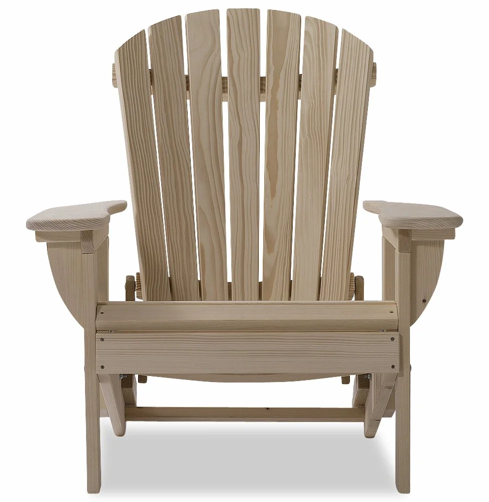 Original Dream-Chairs Adirondack krzeslo Comfort drewniany fotel na zewnątrz leżak ogrodowy 150 kg
