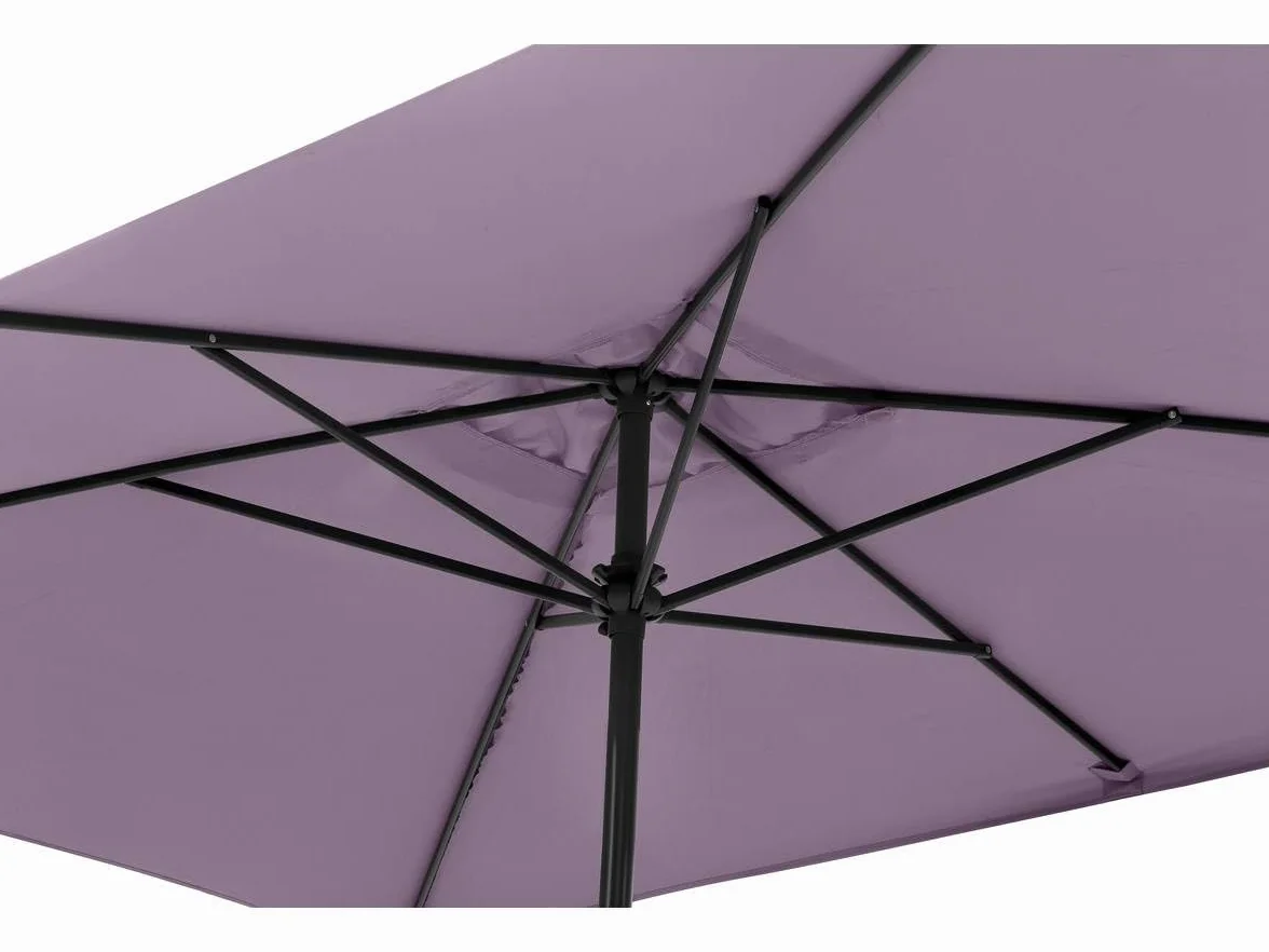Parasol ogrodowy Sol 2 kwadratowy 2 x 3 m fioletowy