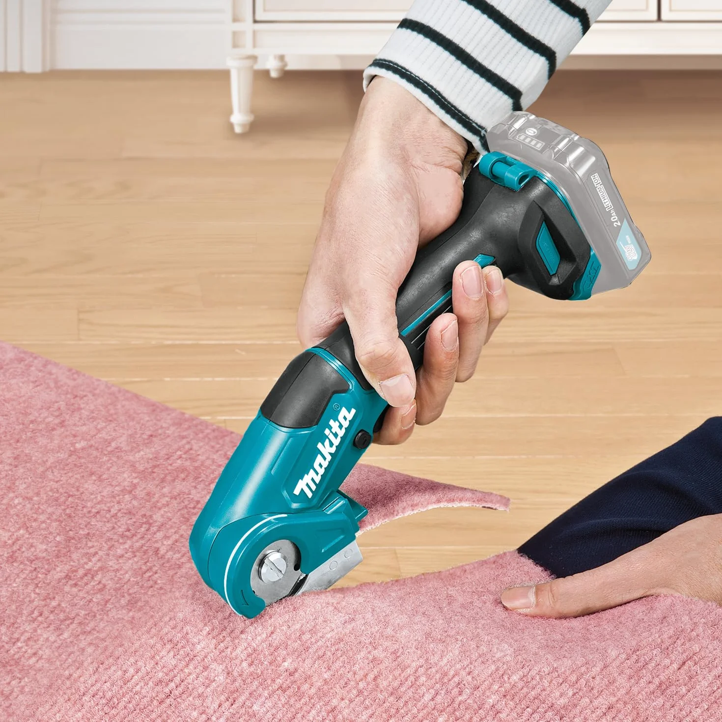 Makita CP100DZ akumulatorowe nożyce uniwersalne (bez akumulatora, bez ładowarki), petrol, (dł. x szer. x wys.) 291 x 66 x 120 mm – 10,8 V