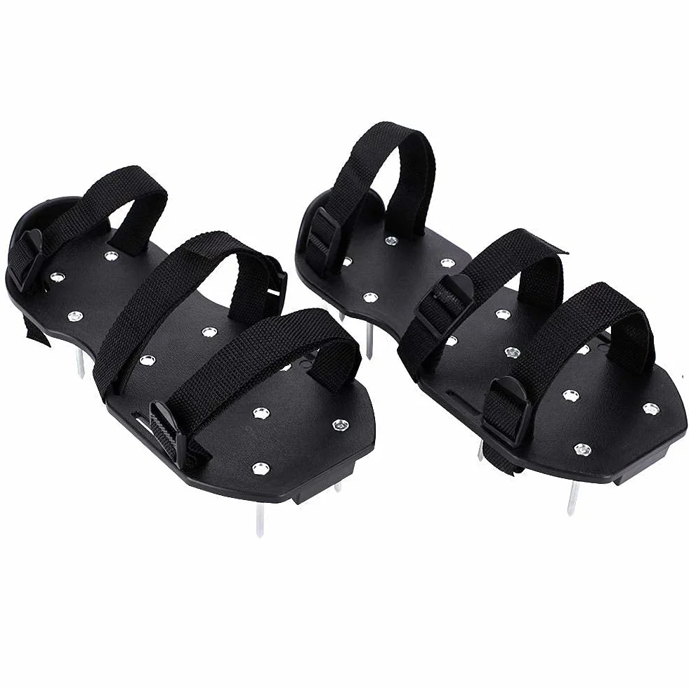 Aeratory do trawnika buty z gwoździami 3 paski