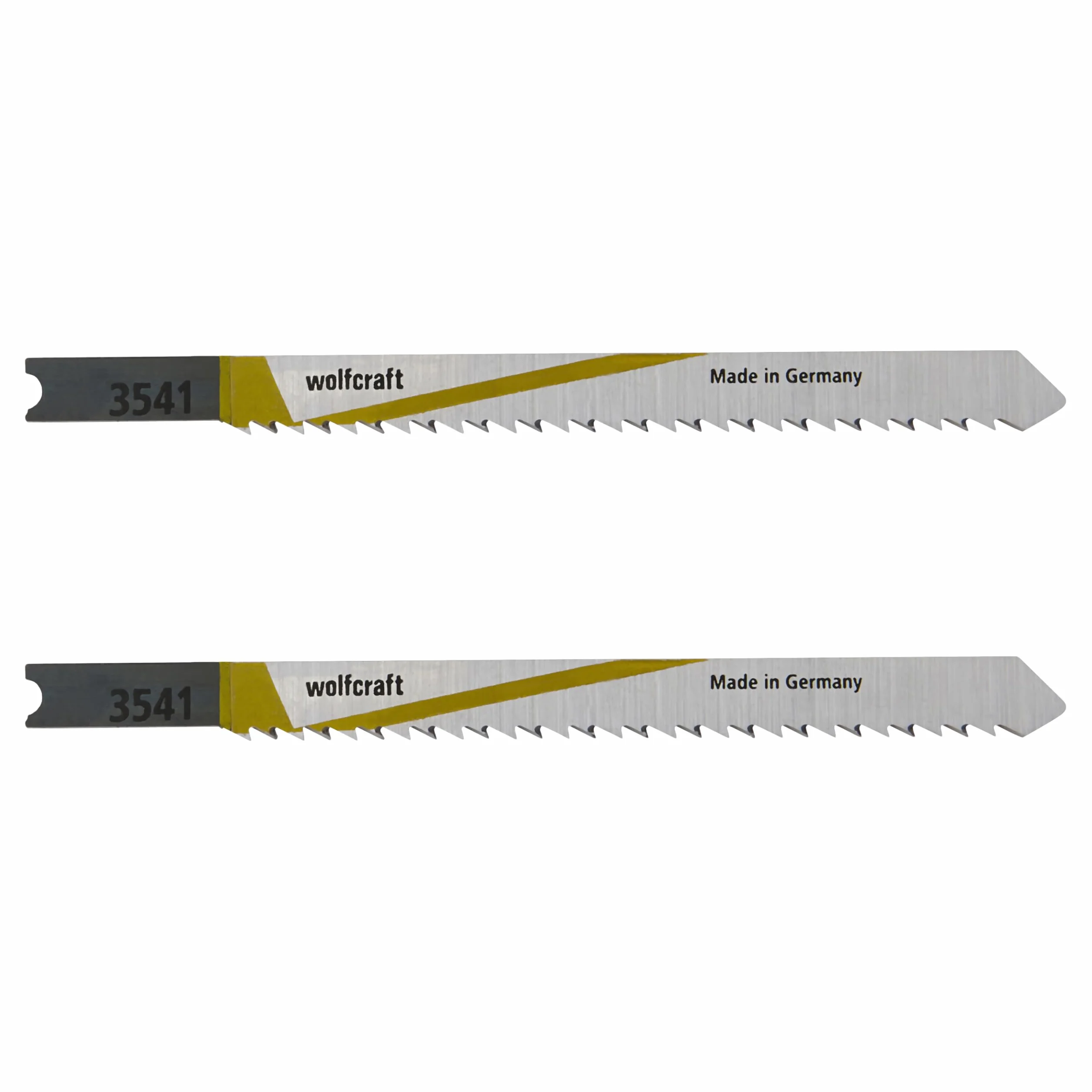 wolfcraft 2 brzeszczoty do wyrzynarki HCS L = 100 mm trzpień U 3541000