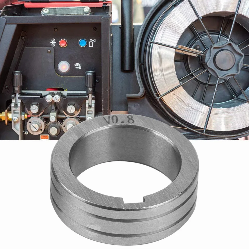 Rolka Podajnika Drutu Spawalniczego 30 Mm Stalowa Rolka Podajnika Drutu 0,8/1,0/1,2 Rolka Podajnika Drutu Do Binzel (0,8 Mm)