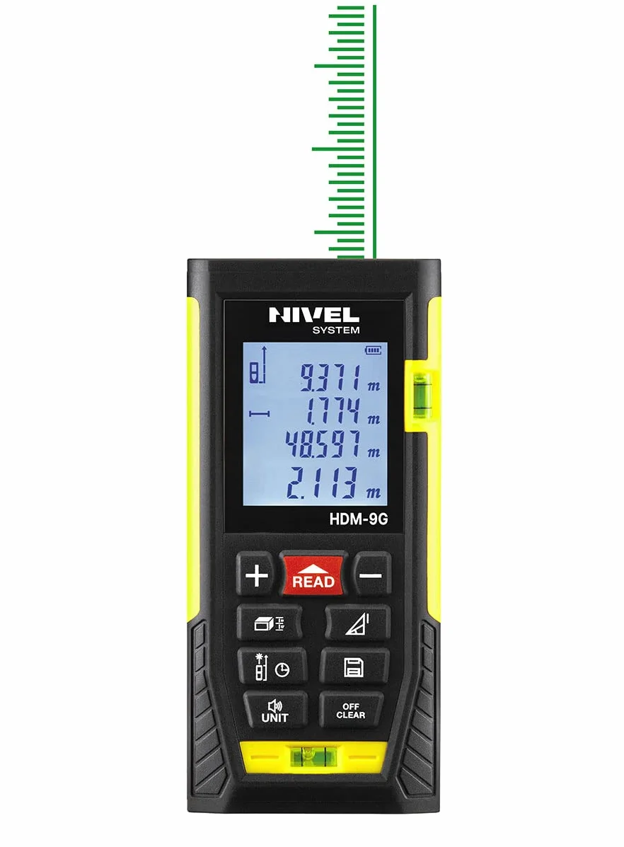 hdm-9g dalmierz laserowy wielofunkcyjny zielony 90m