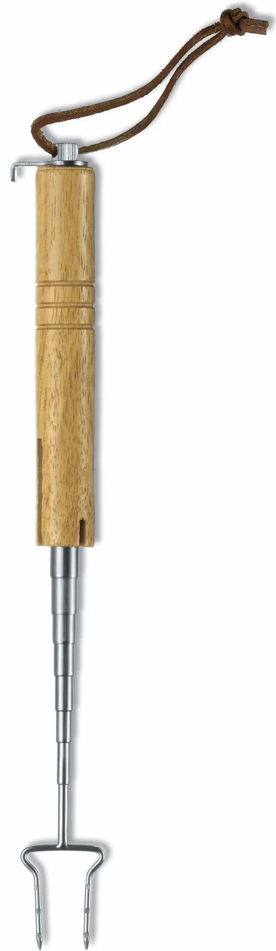 Victorinox Ausziehbare Grillgabel Camping Outdoor Edelstahl Holzgriff