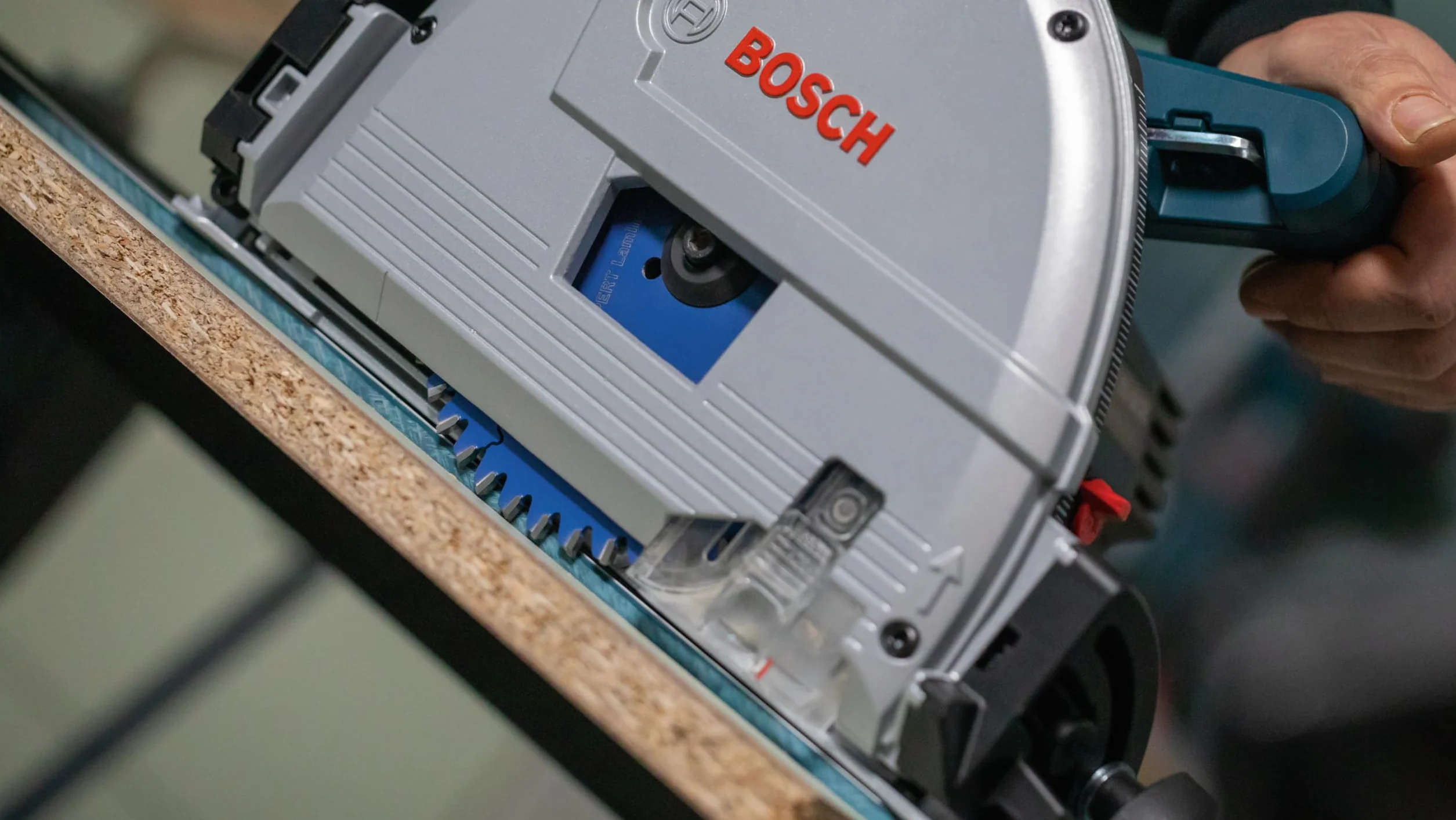 Bosch Professional Brzeszczot do piły tarczowej Expert for Laminated Panel (laminat, 160 x 20 x 2,2 mm, 48 zębów, akcesoria do piły tarczowej)