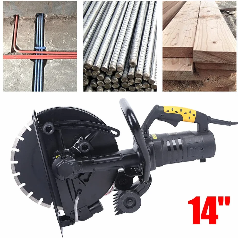 Elektryczna przecinarka do betonu 3200 W 350 mm 90°