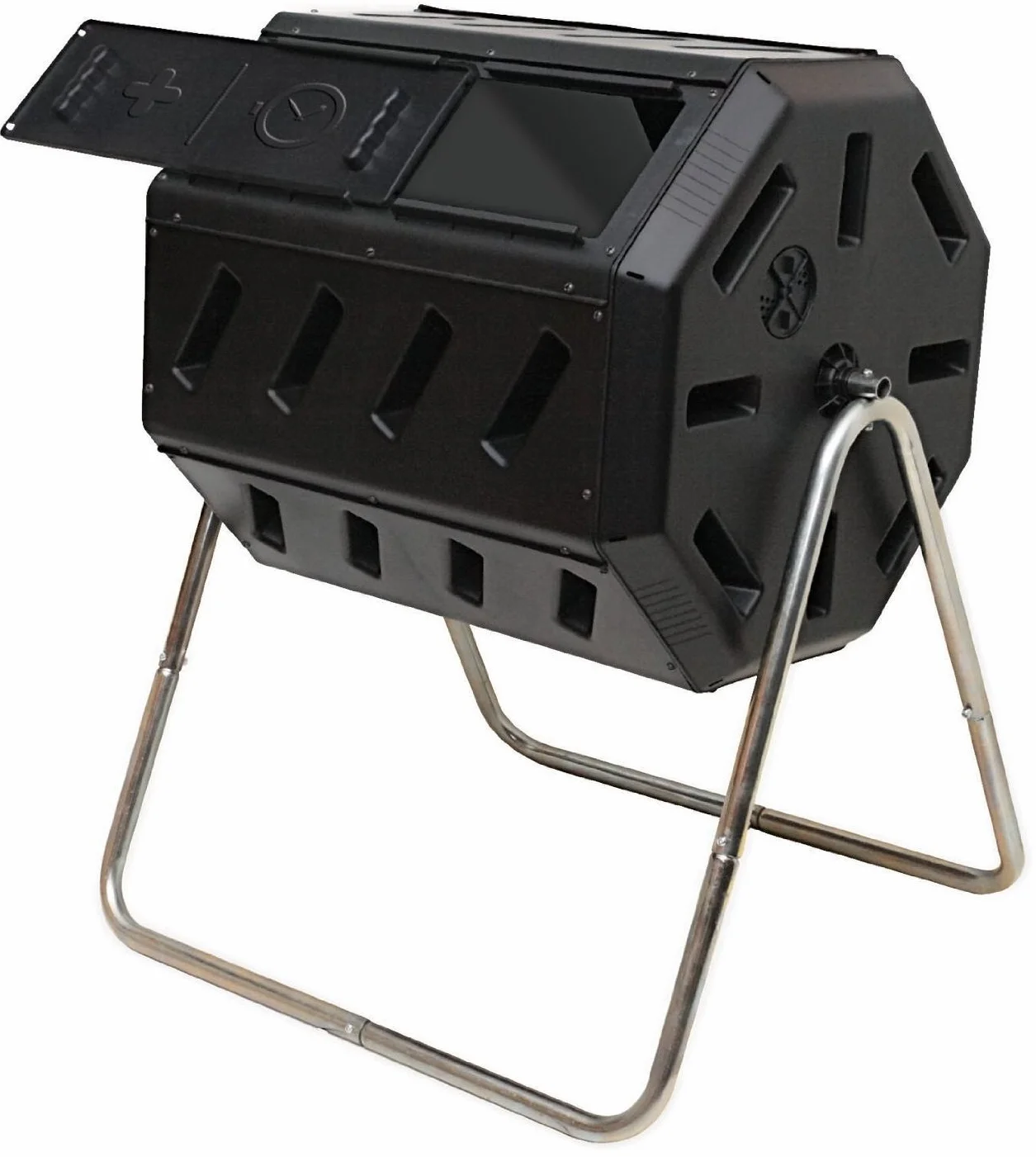 FCMP Outdoor IM4000 Dwukomorowy kompostownik bębnowy 140 l