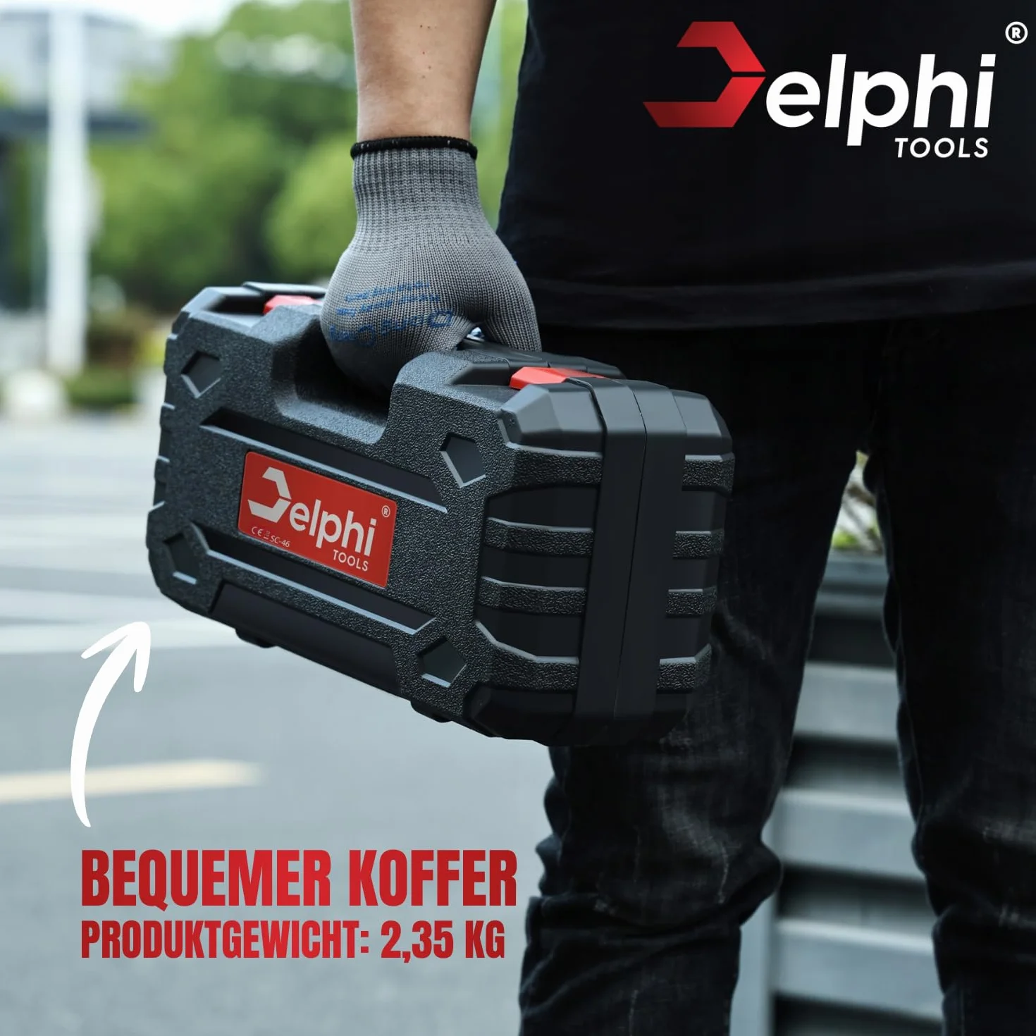 Delphi mini piła łańcuchowa z akumulatorem, piła do gałęzi 15 i 10 cm, ręczna piła łańcuchowa 800W, 21 V, ręczna piła 2× akumulator – idealna do cięcia gałęzi, drewna, palet i małych drzew