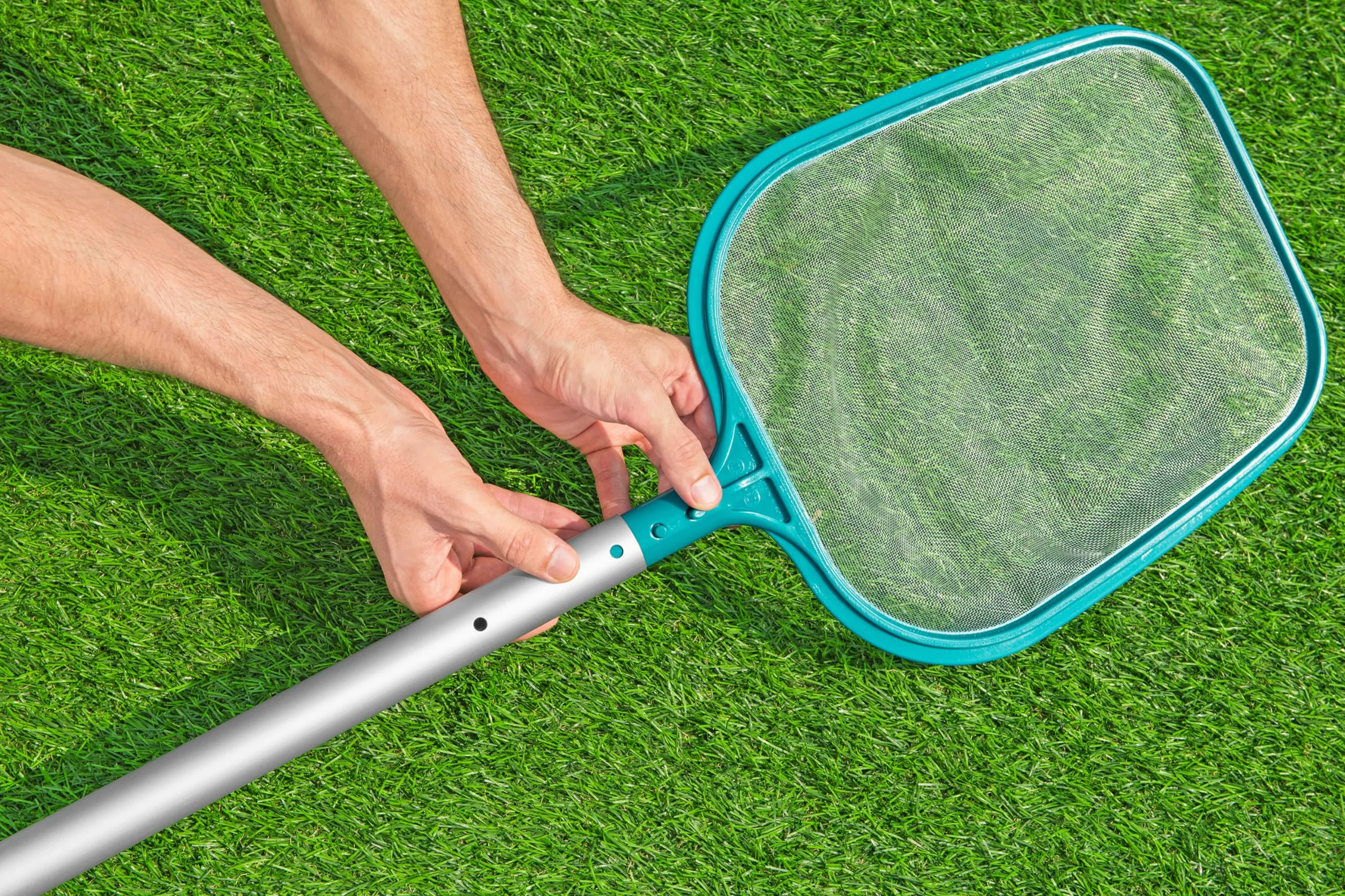 Bestway Podbierak do basenu AquaScoop do drążka teleskopowego Bestway 44 x 30 cm