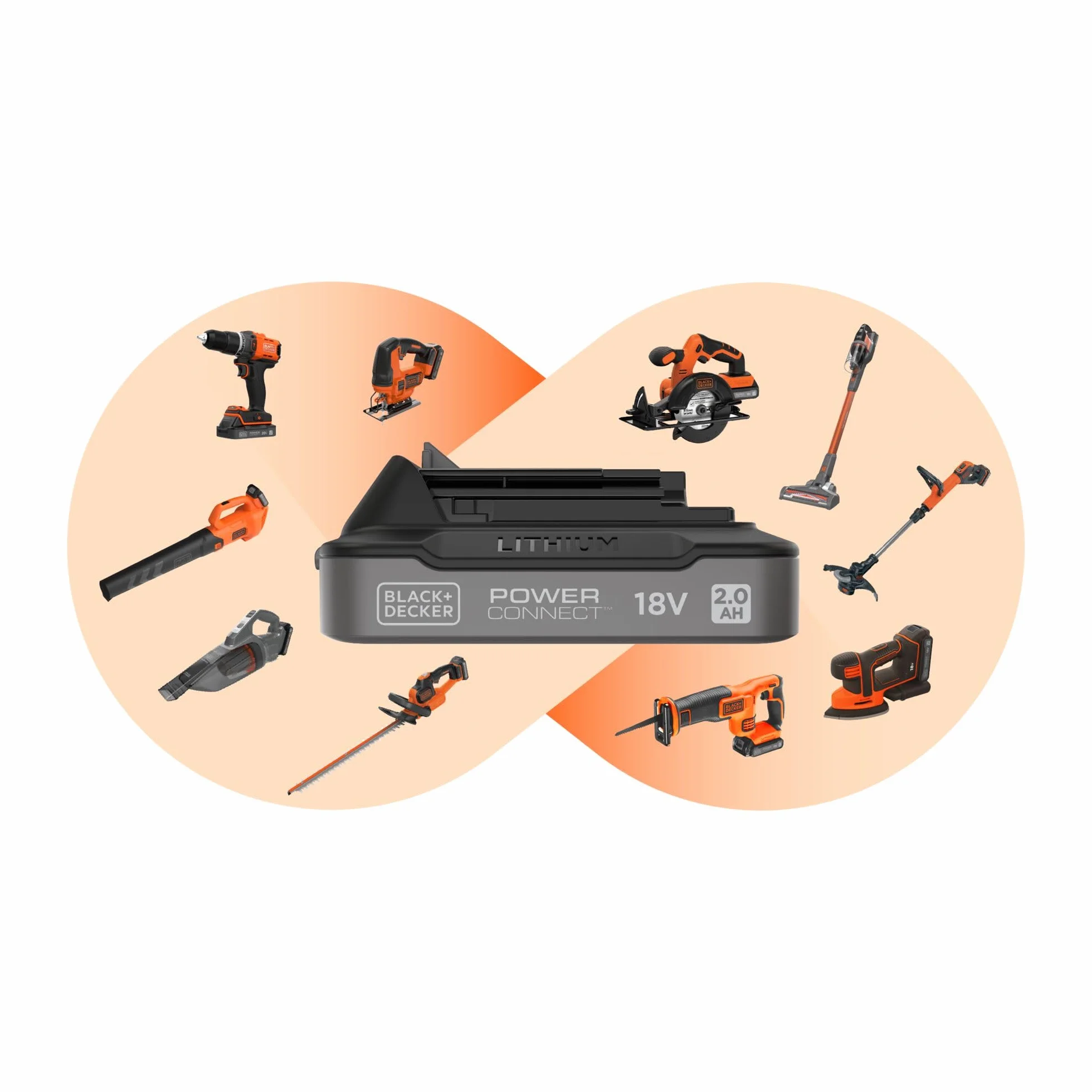 BLACK+DECKER Kosiarka akumulatorowa 18 V BCMW3318N-XJ pomarańczowy czarny