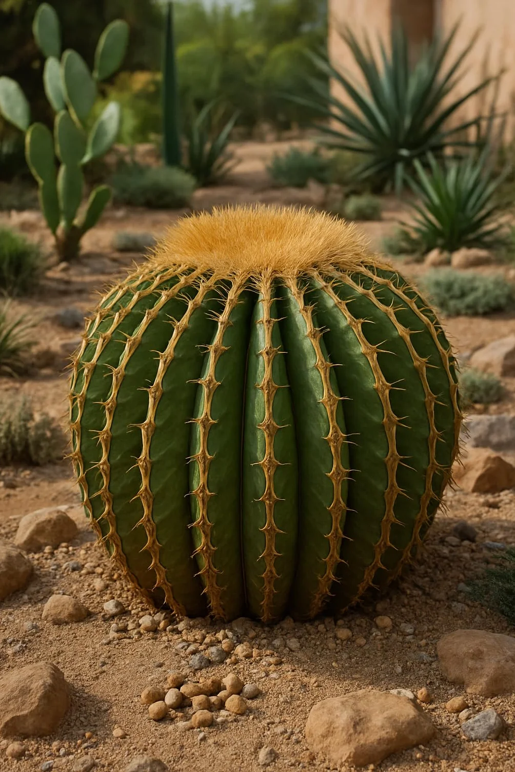 Echinocactus platyacanthus gigantyczna Biznaga - 50 nasion do siewu