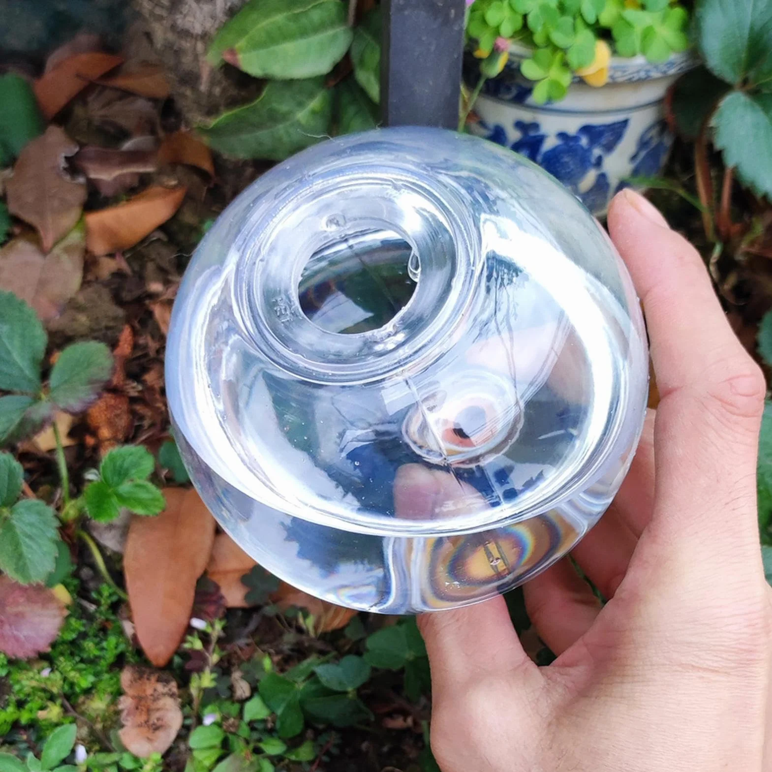 Se-lf Kule do podlewania roślin 500 ml 2 sztuki z terakoty system nawadniania