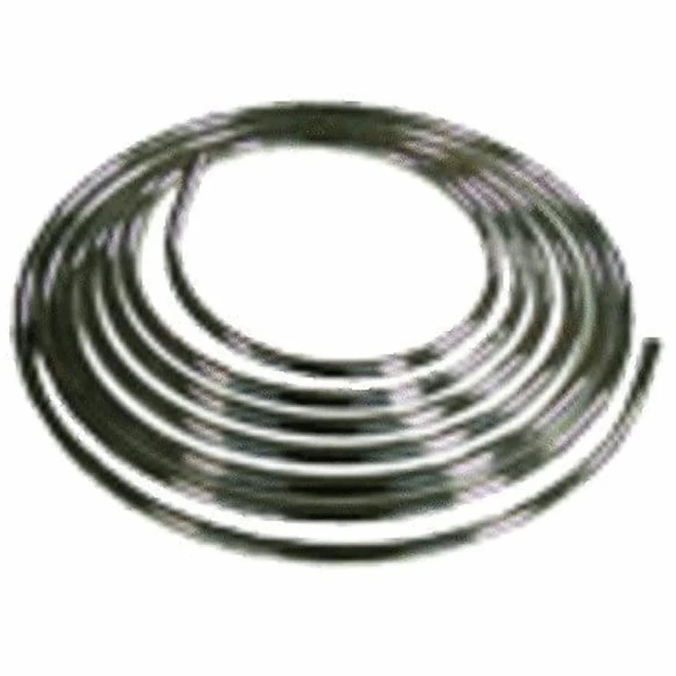 Schell 487410699 rura miedziana w kształcie pierścienia, giętka, długość – 5 m, ø 10 mm, chrom
