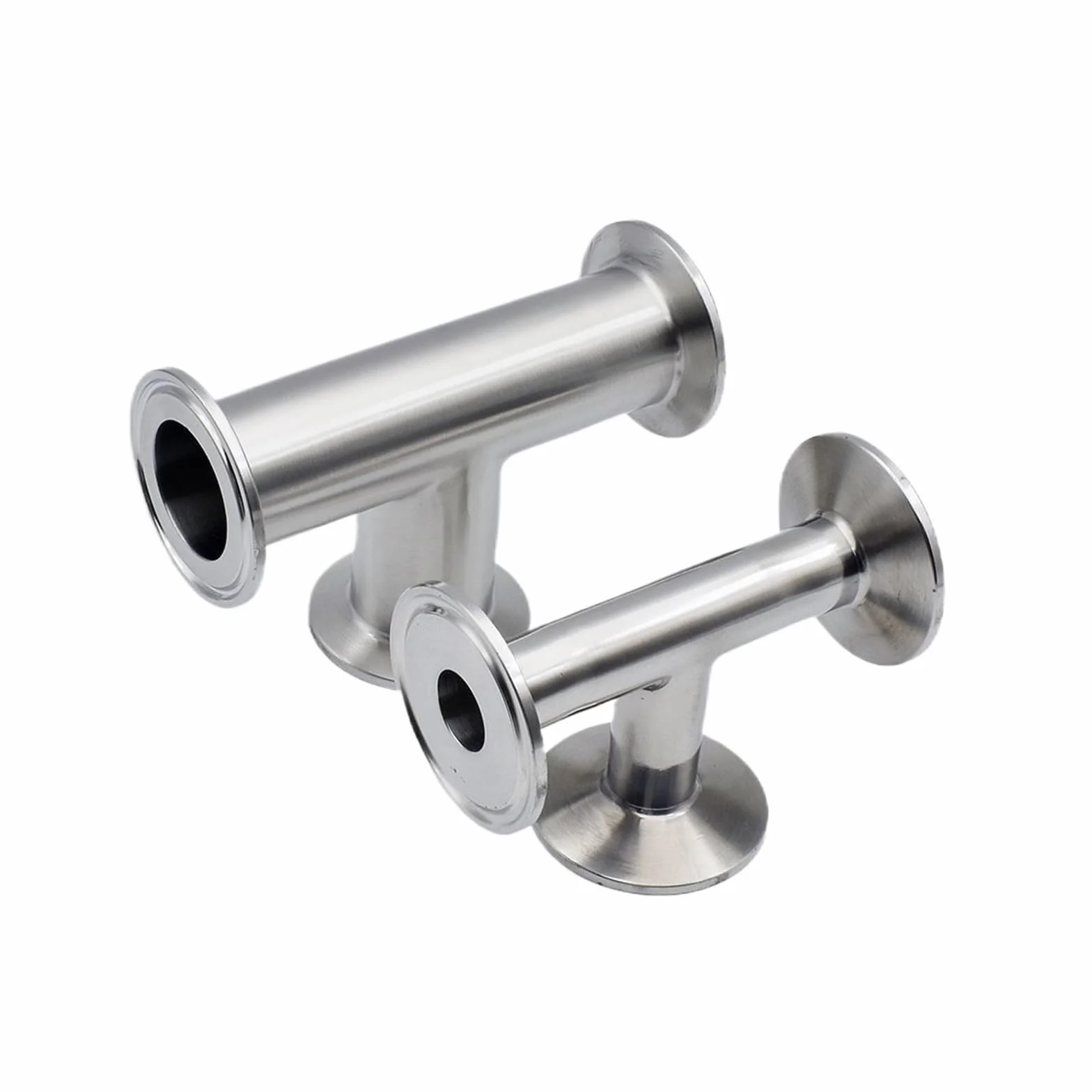 SS304/316 stal nierdzewna szybkie dopasowanie trójdrożny zacisk typ łącznik rurowy okucie OD 50,5 mm - 119 mm pasuje 3.8 cm-10.2 cm Tri Clamp (SUS316,32 mm okucie 50,5) Łącznik rurowy