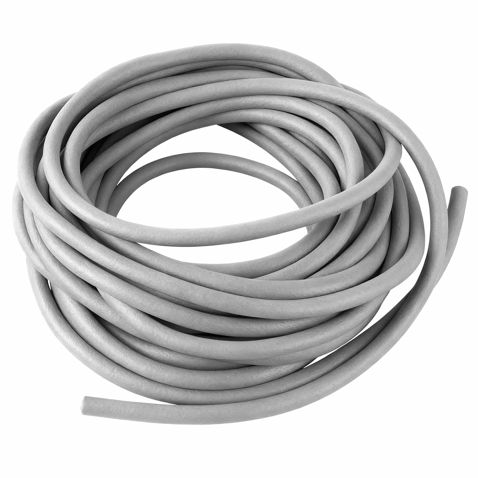 EPDM okrągły sznur uszczelniający do fug, Ø 4 mm, okrągły sznurek uszczelniający do fug, szary sznur uszczelniający do fug, średnica sznur do fug i szczelin, wypełnienie betonu, 5 m