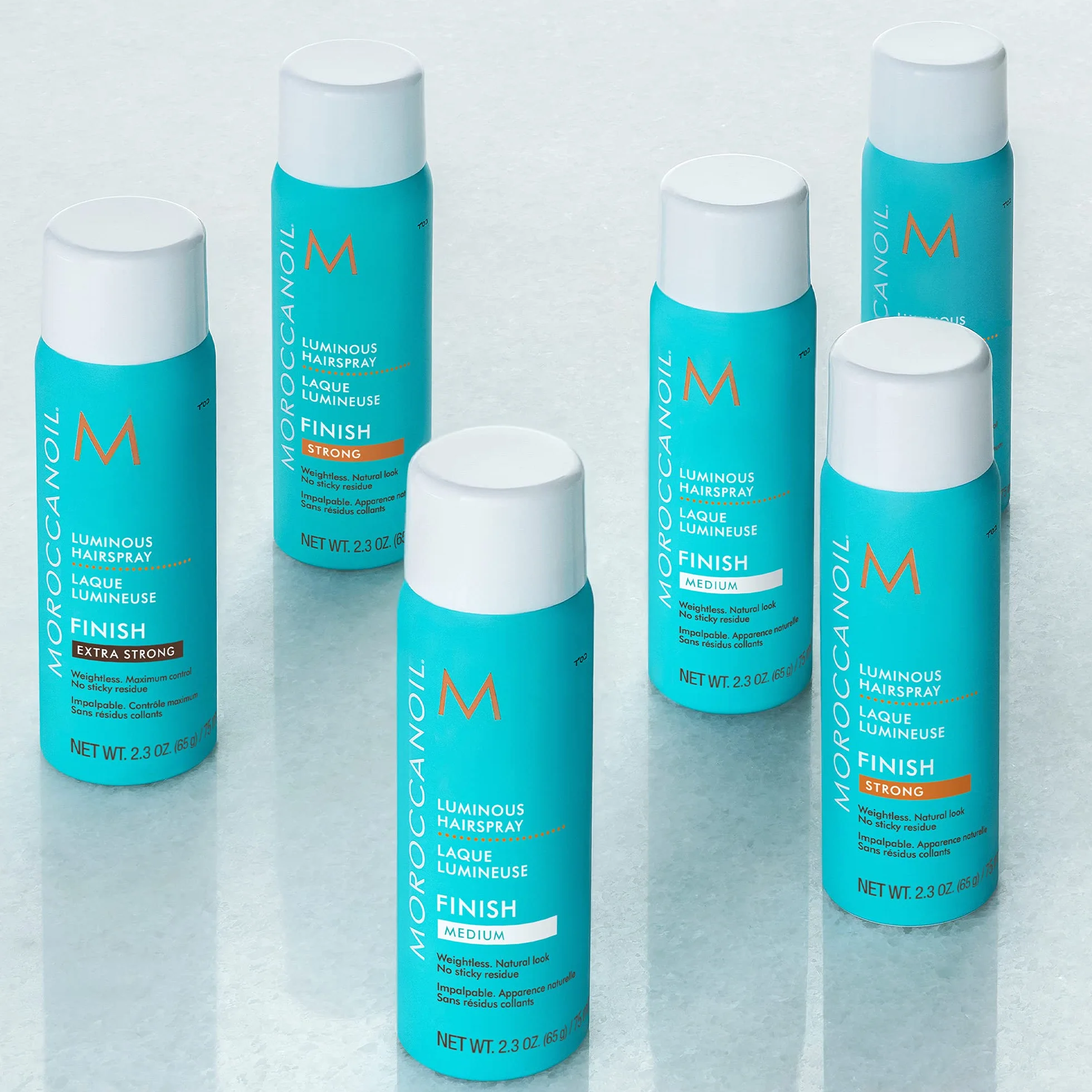 Moroccanoil Luminöses spray do włosów średni