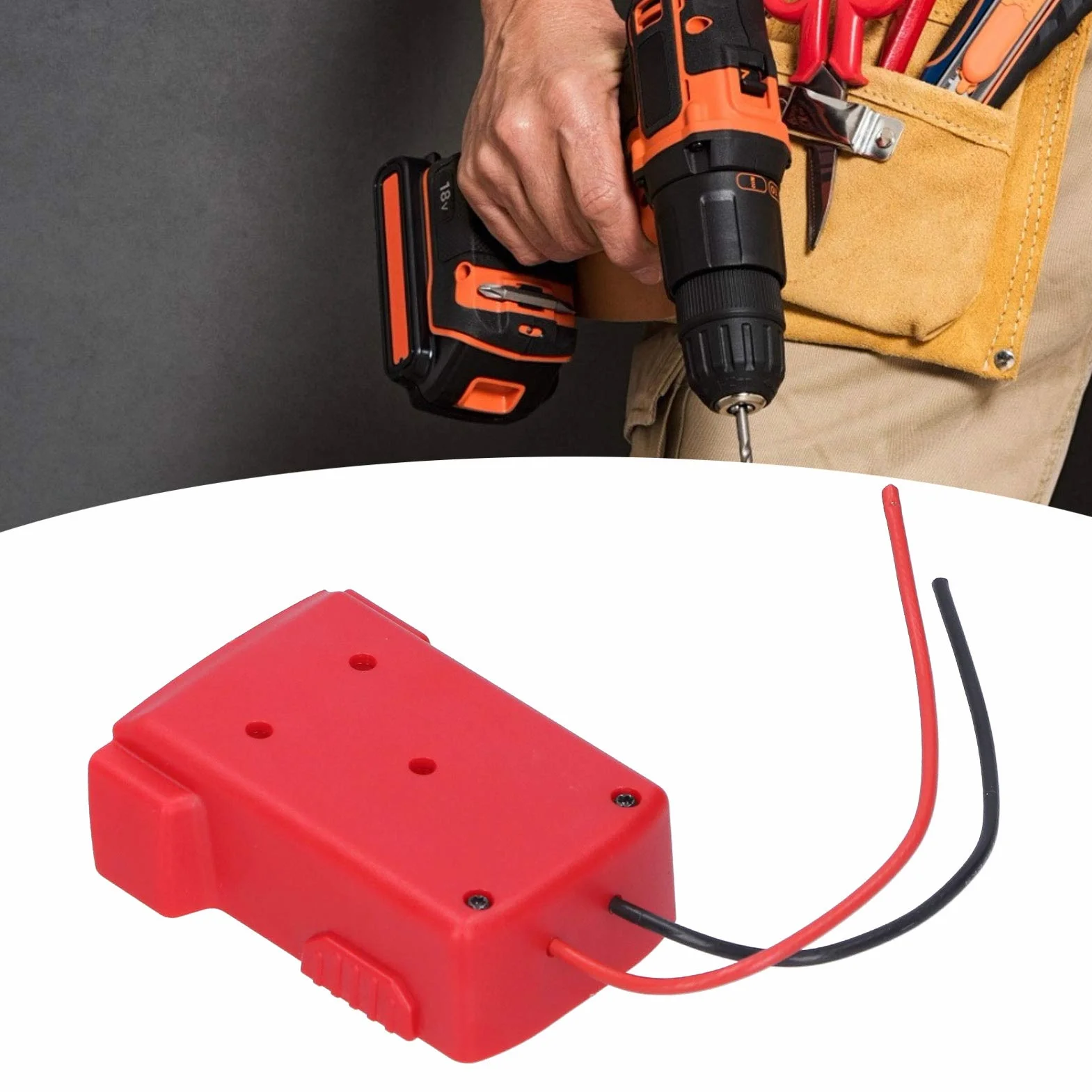Adapter Baterii Adapter Konwertera Baterii Wymiana Baterii Złącze Zasilania Stacji Dokującej 18V M18 XC18