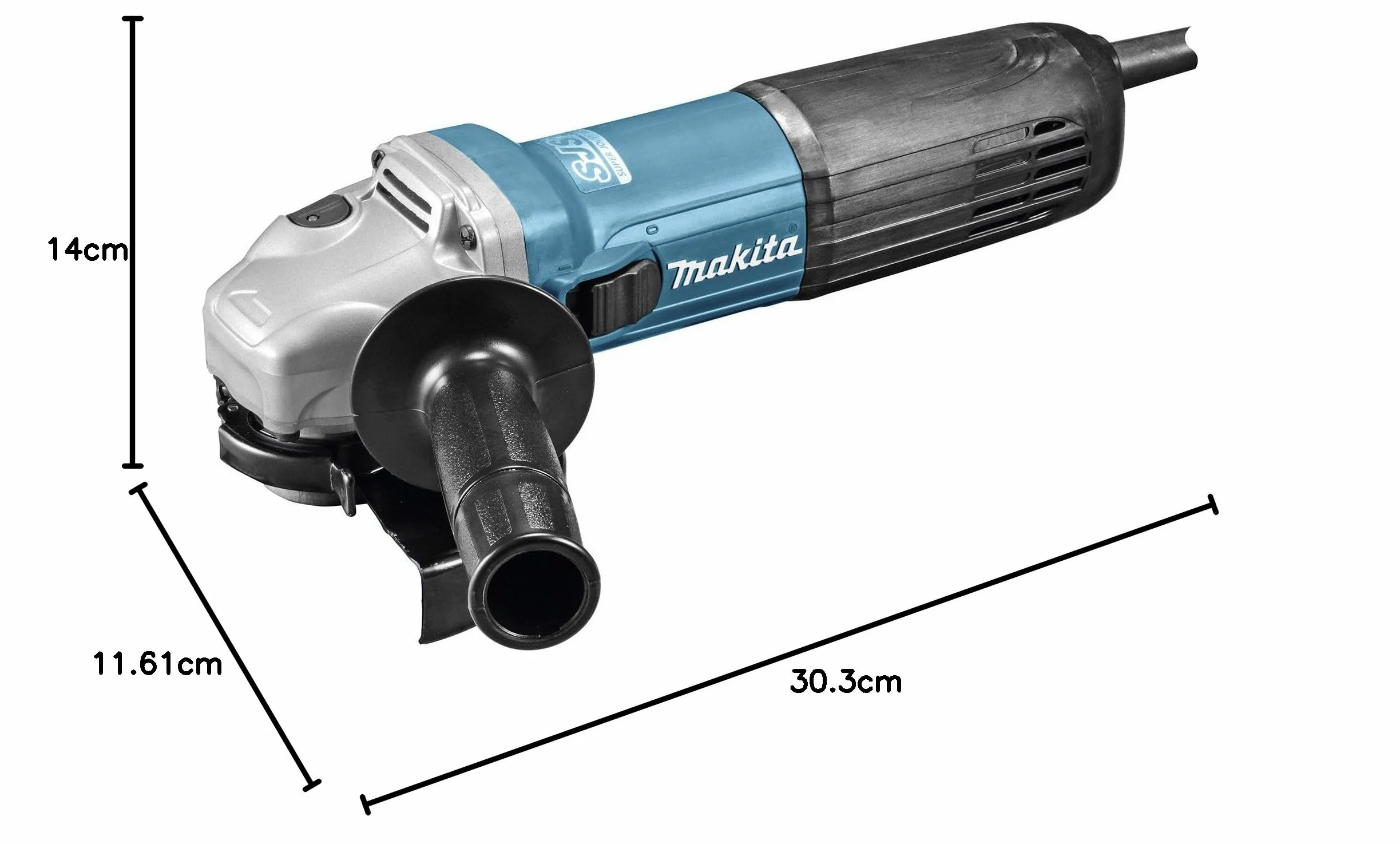 Makita GA5040RZ szlifierka kątowa 125 mm 1100 W