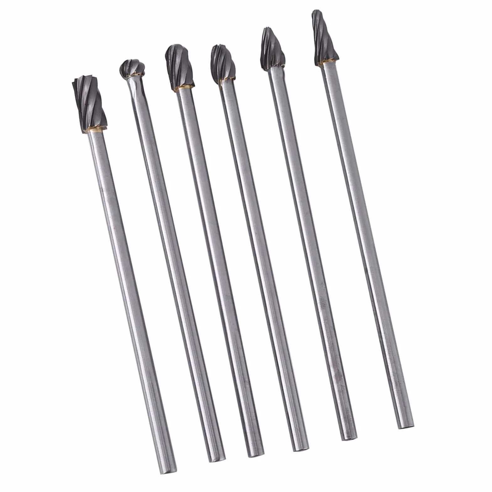Marhynchus Zestaw Pilników Obrotowych z Węglika Wolframu 6 Mm, Trwałe żarna Punktowe do Szlifierki Matrycowej, średnica Cięcia 10 Mm do Rzeźbienia w Kamieniu w Metalu i Drewnie