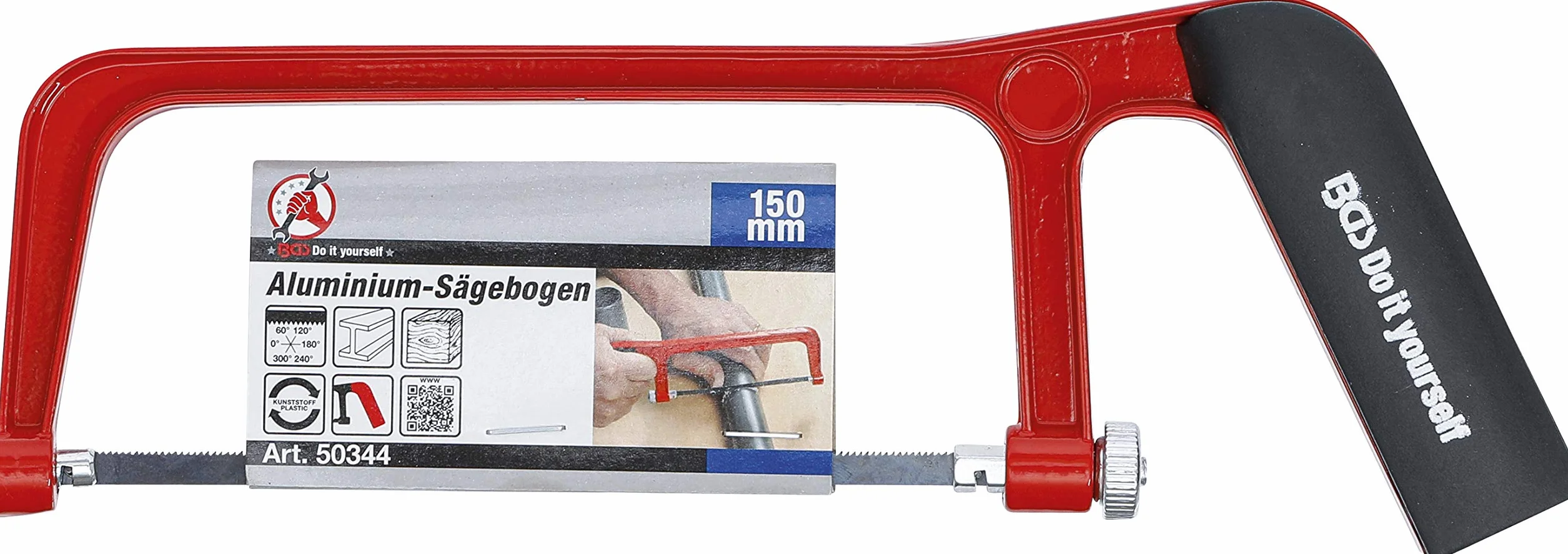 BGS Diy 50344 | Aluminiowa piłka do metalu | 150 mm