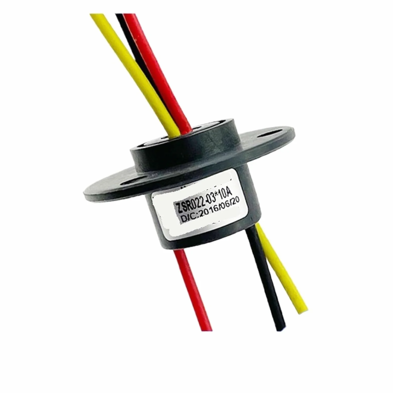 Silnik elektryczny do gramofonu ze szczotkami węglowymi, duży prąd przewodzący pierścień ślizgowy, ø22 mm, ZSR022-3X10A