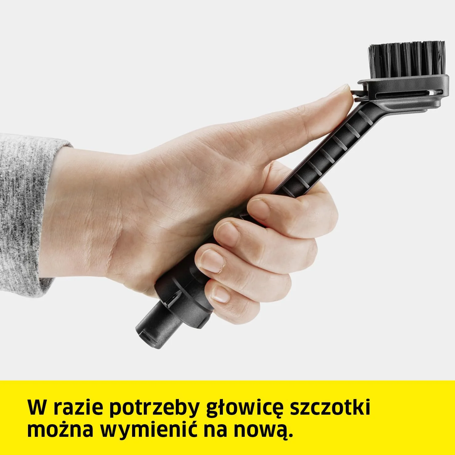 Kärcher szczotka precyzyjna do trudno dostępnych miejsc kompatybilna z OC 3, OC 3 Plus, OC 3 Foldable