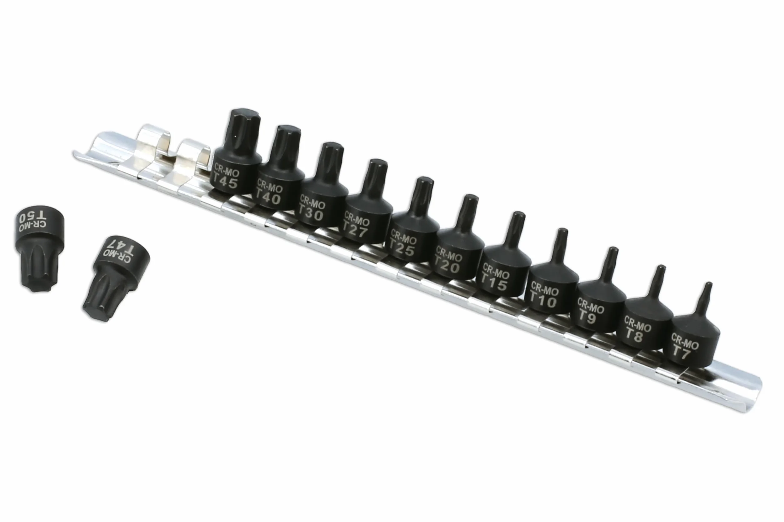Laser 8978 Zestaw nasadek udarowych Stubby Star 1/10.2 cm D 13 szt