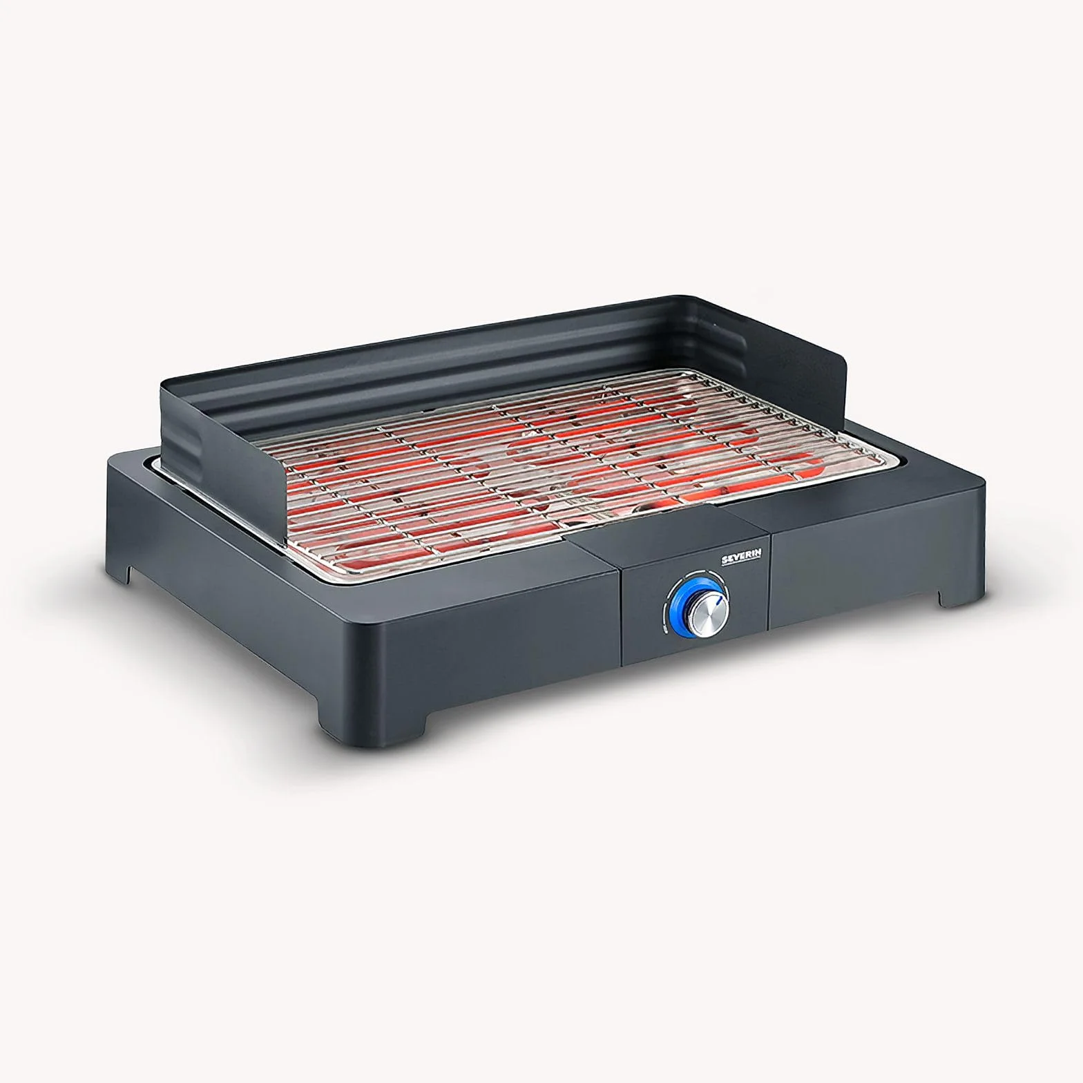 Severin Grill Elektryczny 2200 W Czarny Srebrny