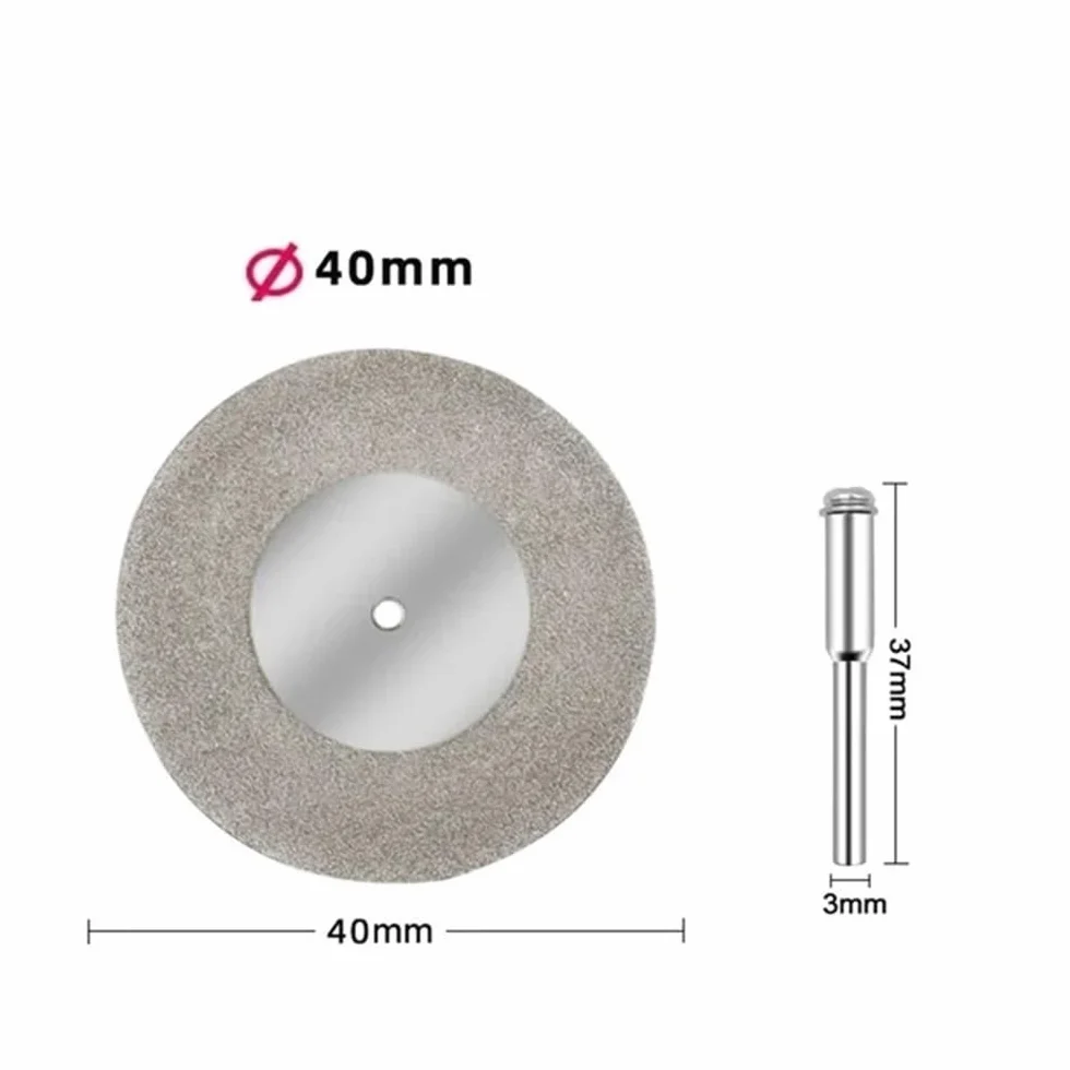 Diamentowe brzeszczoty do pił, Diamentowa tarcza szlifierska 40/50/60 mm do elektronarzędzi(40mm)