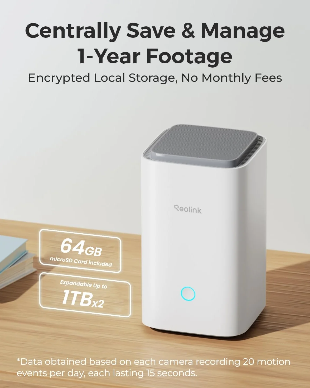 Reolink 4K Security Wireless Outdoor WiFi Surveillance Camera, 2.4/5 GHz WiFi, wykrywanie osób/pojazdów/zwierząt, brak opłat miesięcznych (Local Storage), HomeHub+2 Eco Ultra+ Solar Panel