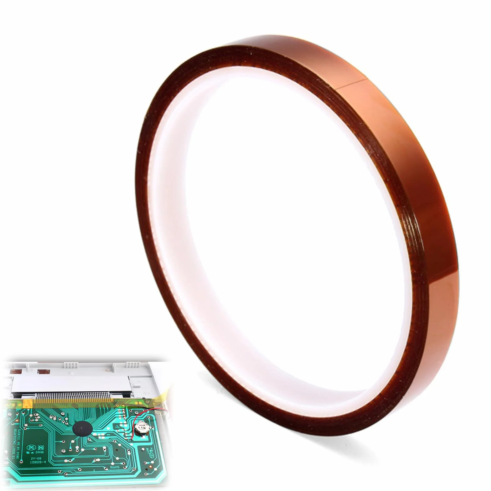 Kapton taśma klejąca, odporna na wysokie temperatury, do lutowania sublimacyjnego, do drukarek 3D, do sublimacji, do drukarek 3D, 10 mm