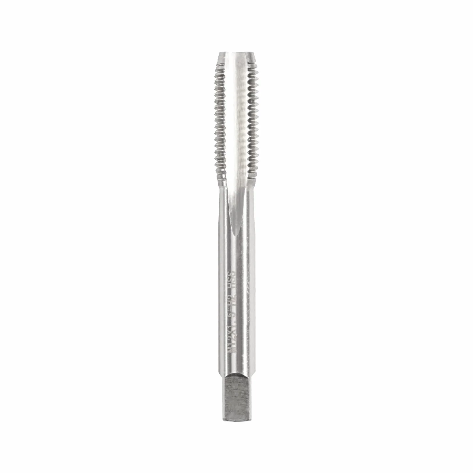 Zestaw gwintowników i narzynek metrycznych M12 x 1,5, gwintownik maszynowy HSS M12 x 1,5 mm i narzynka okrągła ze stali narzędziowej stopowej M12 x 1,5 mm, prawa strona