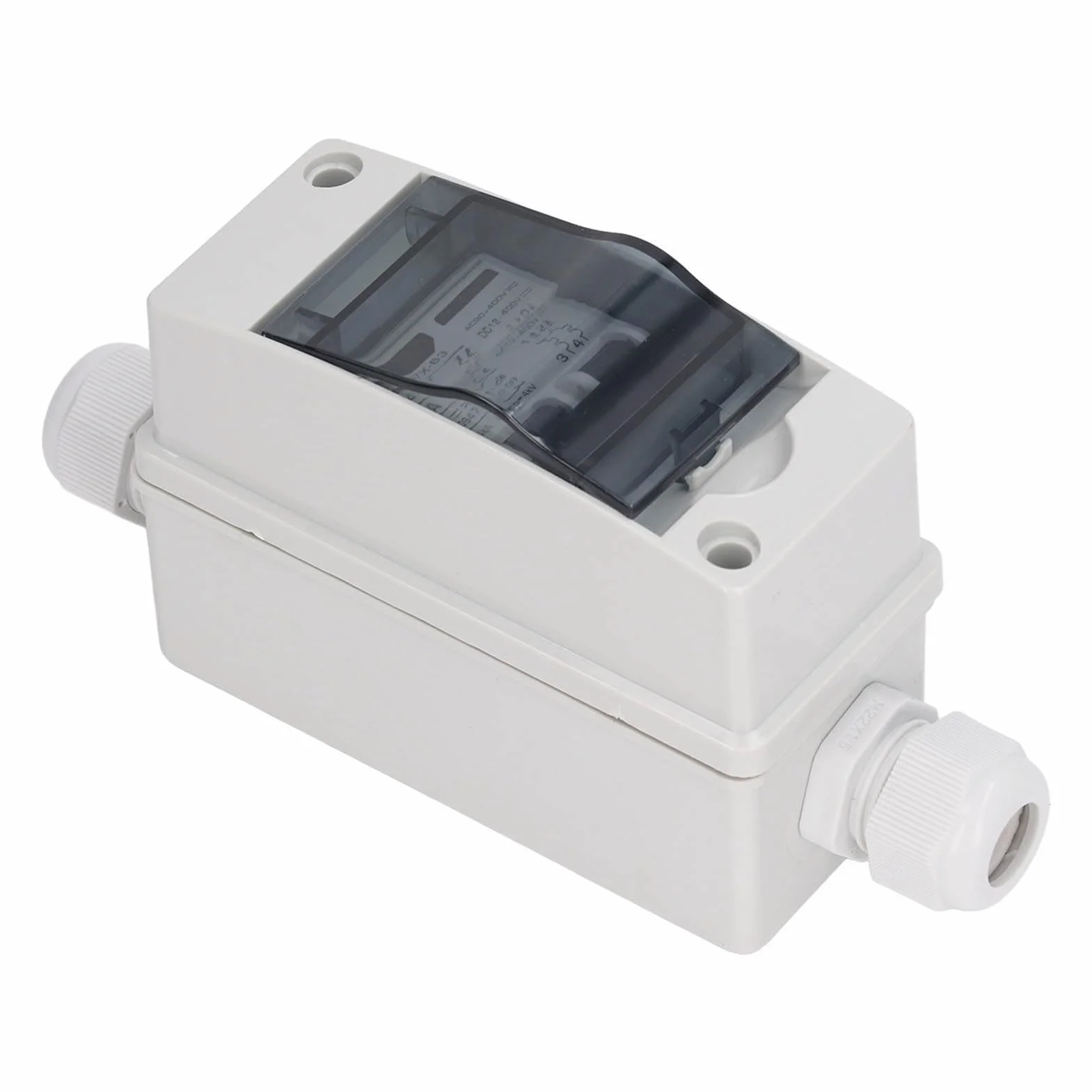 Rozłącznik Solarny 2P 63 Amp IP65 Wodoodporny DC Miniaturowy Przerywacz do Systemu Fotowoltaicznego DC 12V do 400V AC 90 do 400V