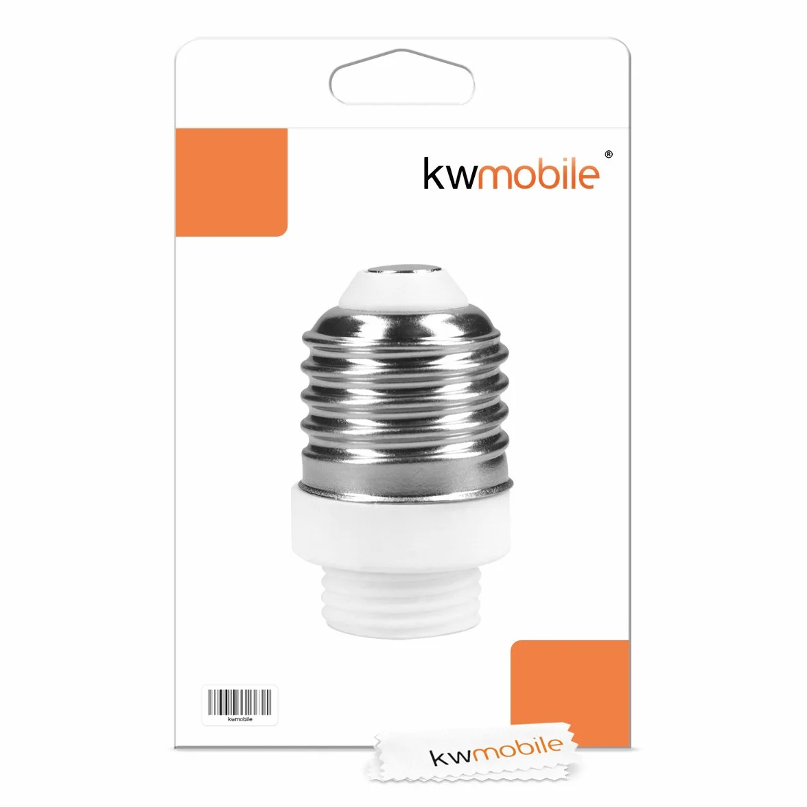 kwmobile 5 x adapter do lampy konwerter E27 oprawka na gwint G9 do lamp LED, halogenowych, energooszczędnych
