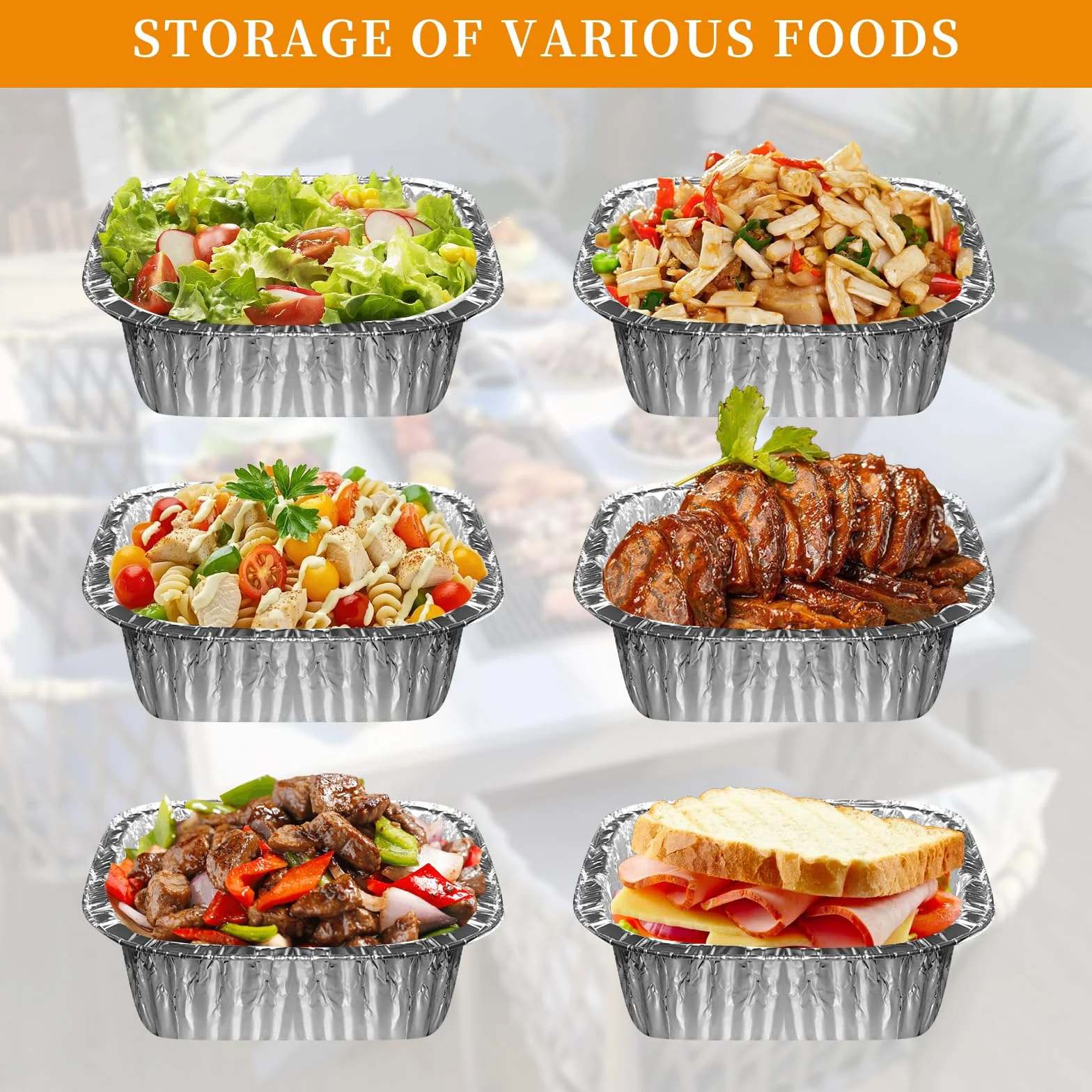 aluminiowy tacki do grilla, 30 sztuk, 1200 ml, grillowania, pieczenia, smażenia i gotowania, tacki na tłuszcz i ociekowe